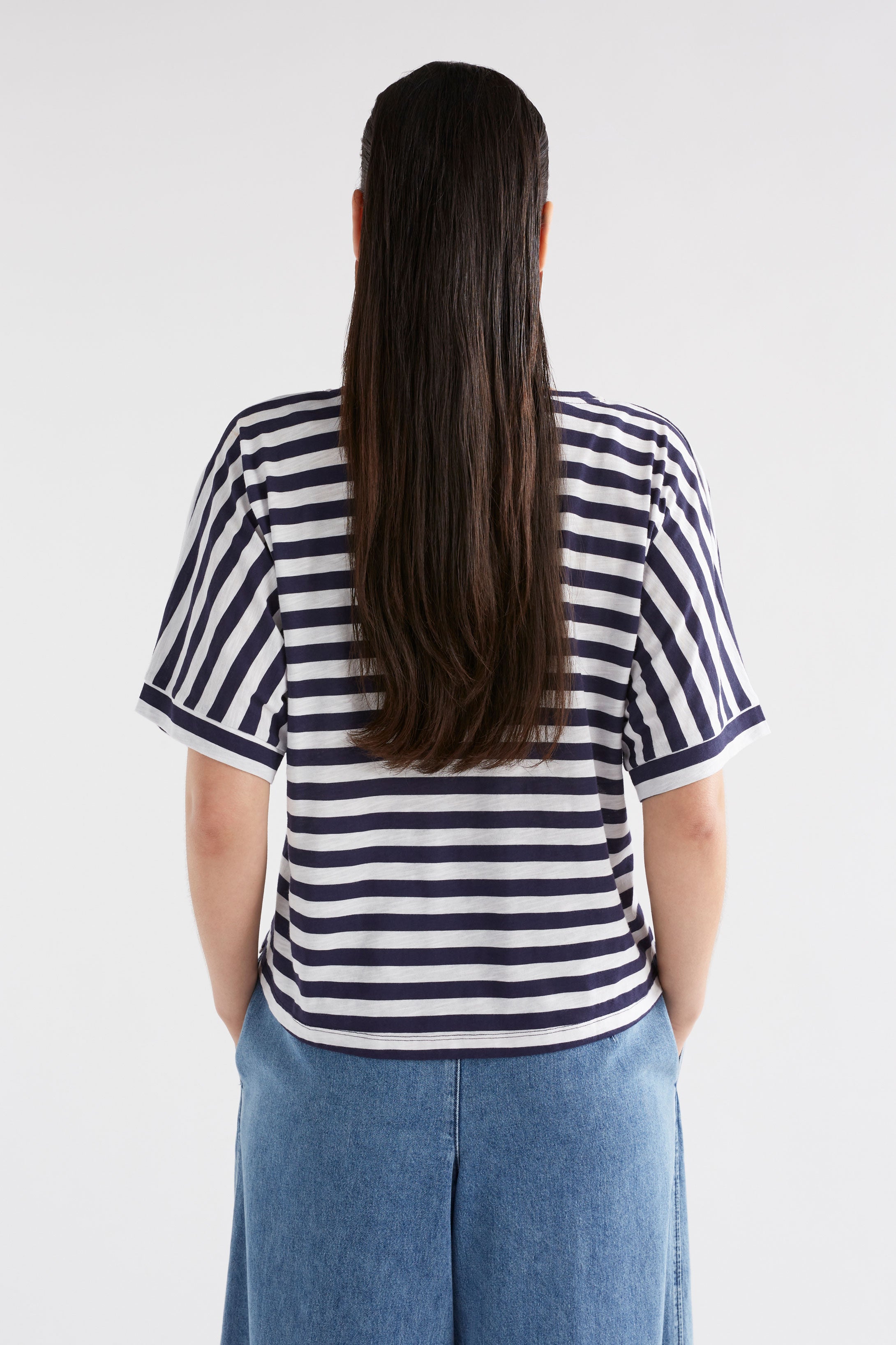 Seter Shirt - White/Navy