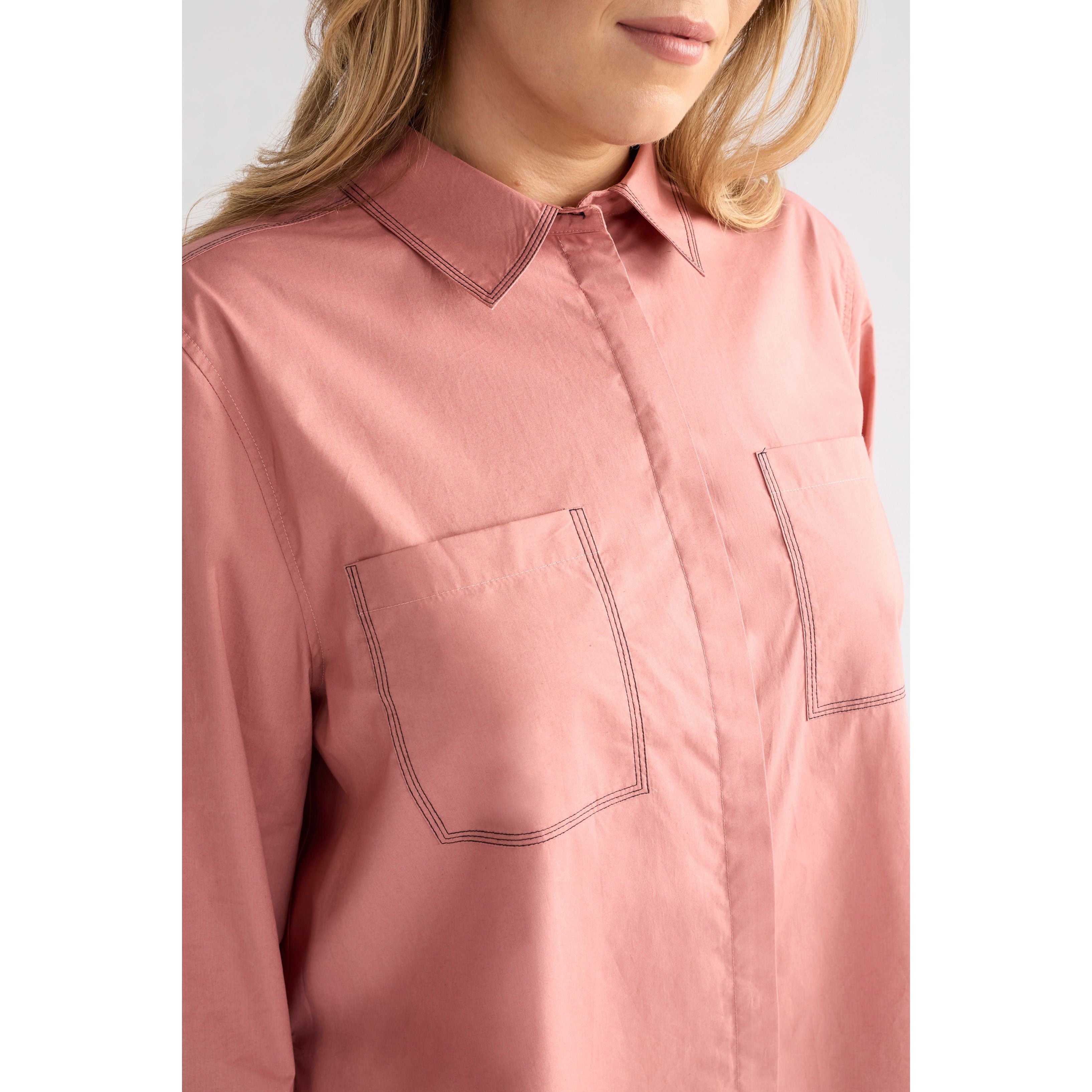 Salli Shirt - Clay Pink
