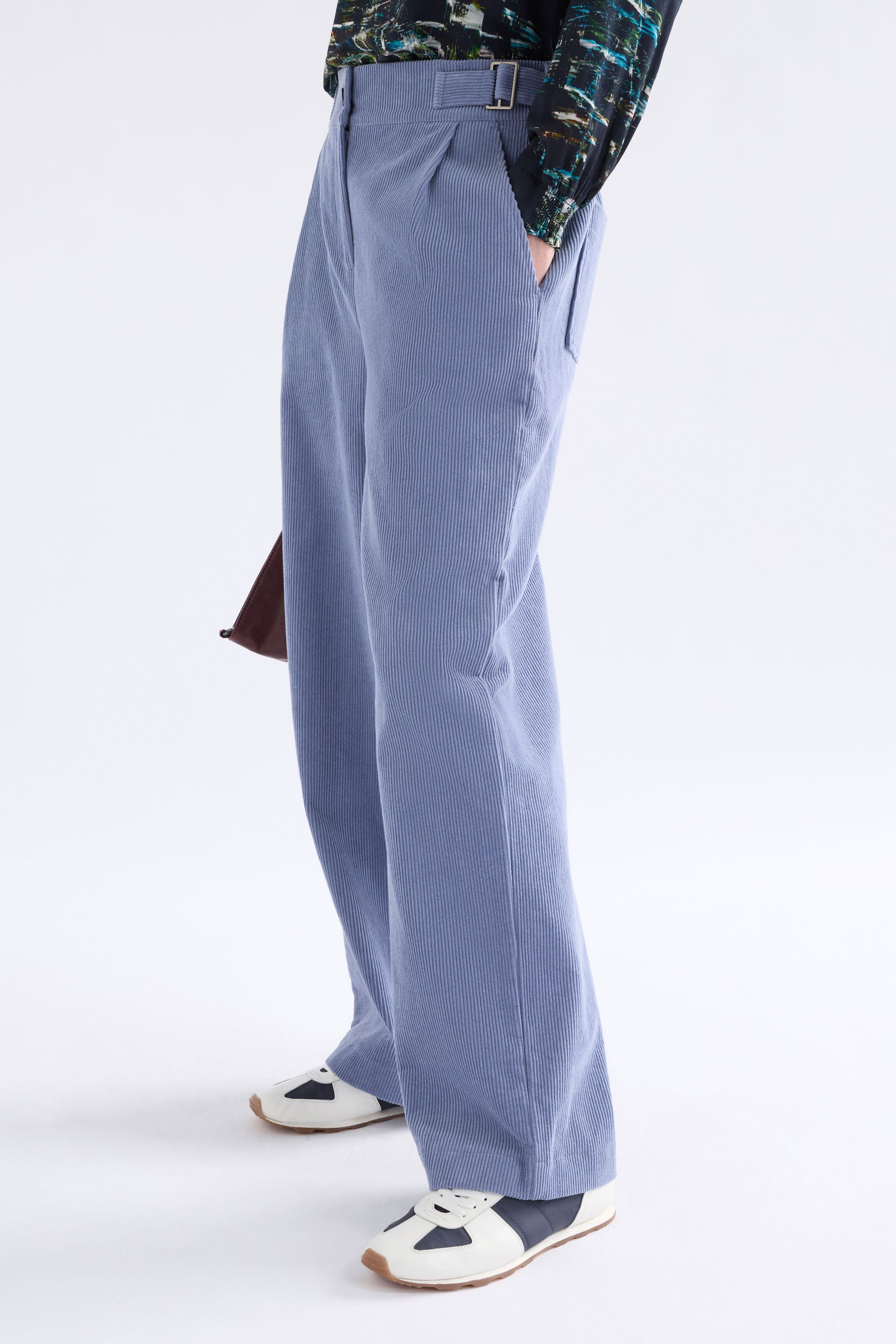 Noemi Cord Pant - Ice Blue