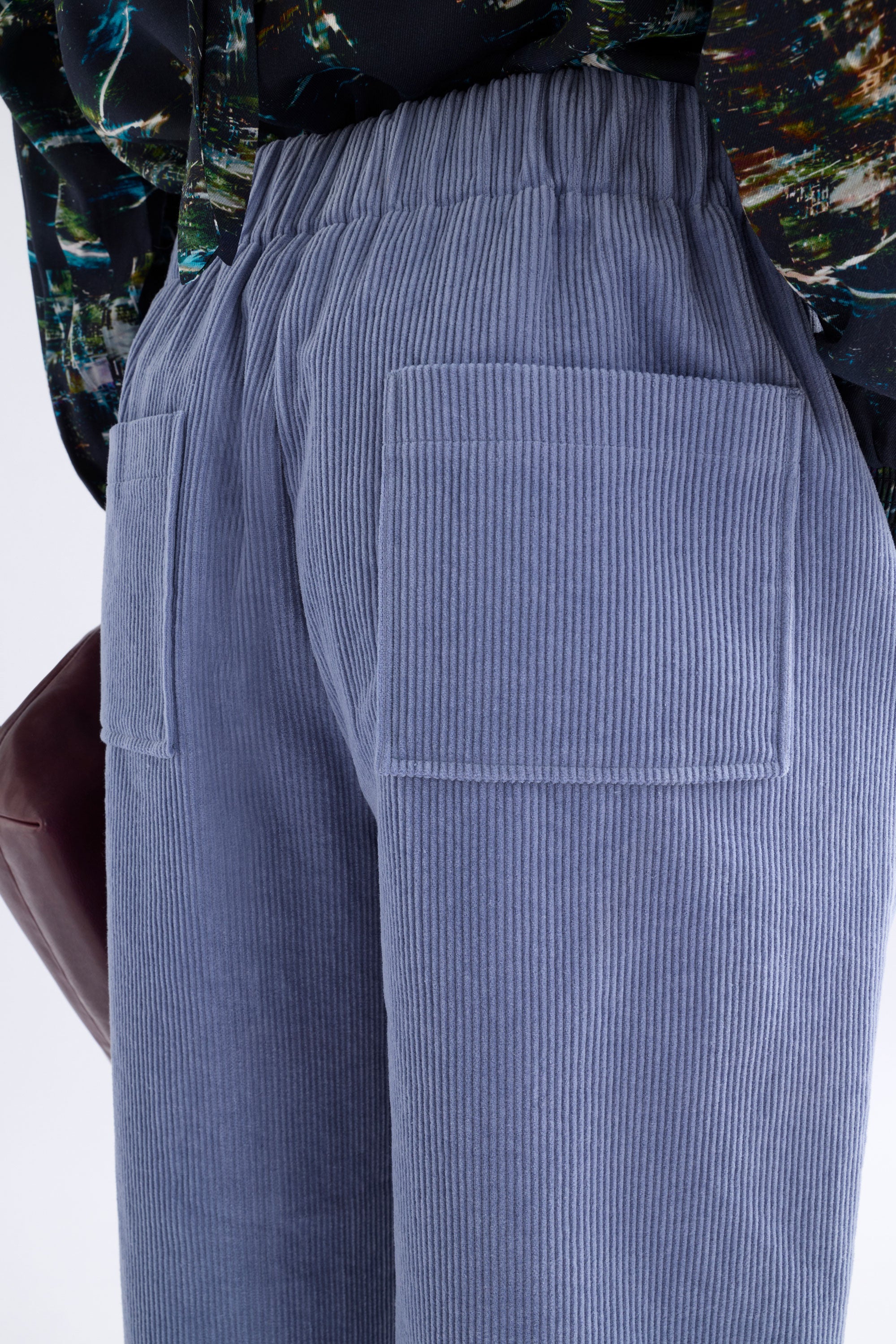 Noemi Cord Pant - Ice Blue