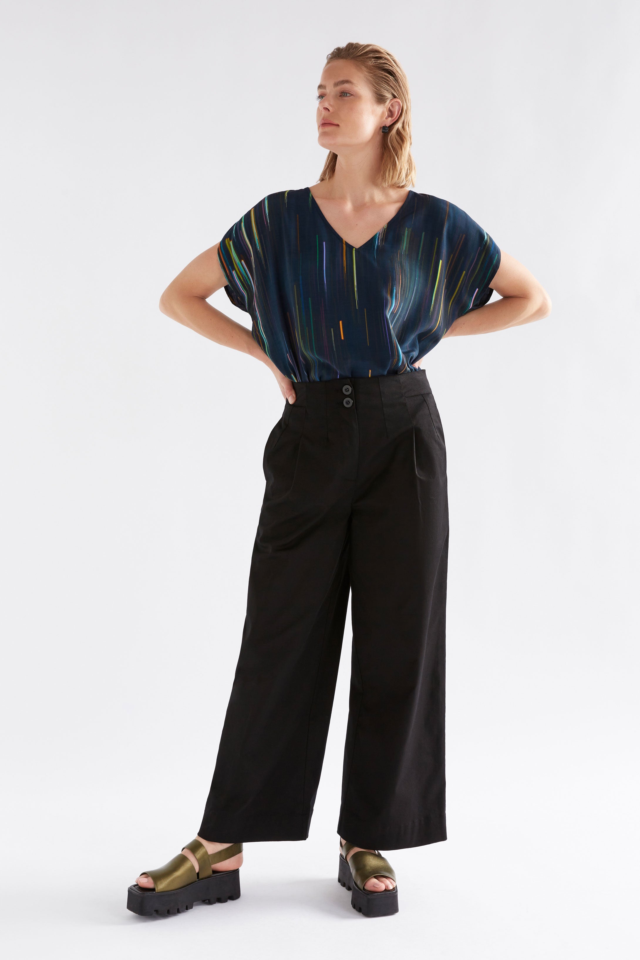 Kayra V Neck T - ALINEA PRINT