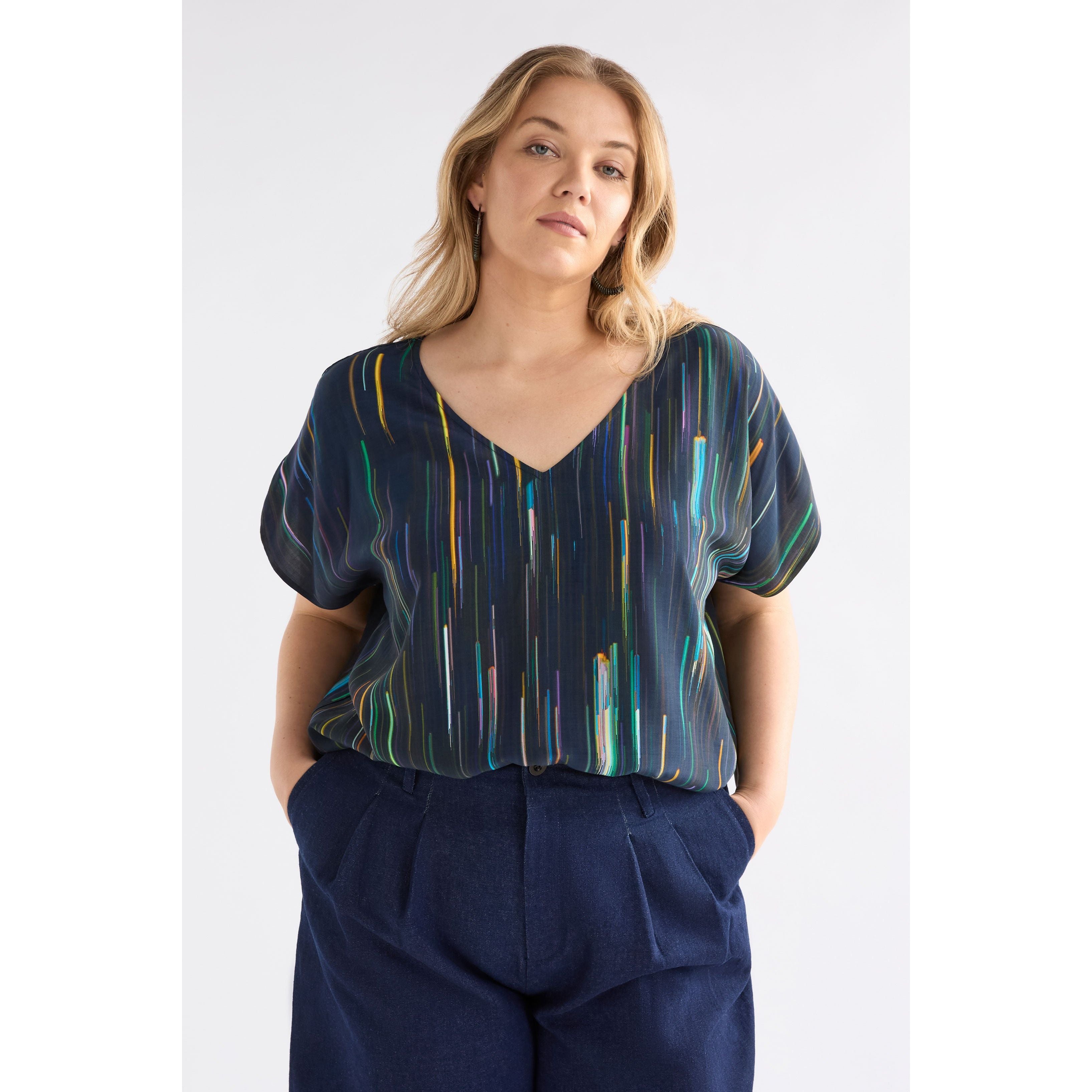 Kayra V Neck T - ALINEA PRINT