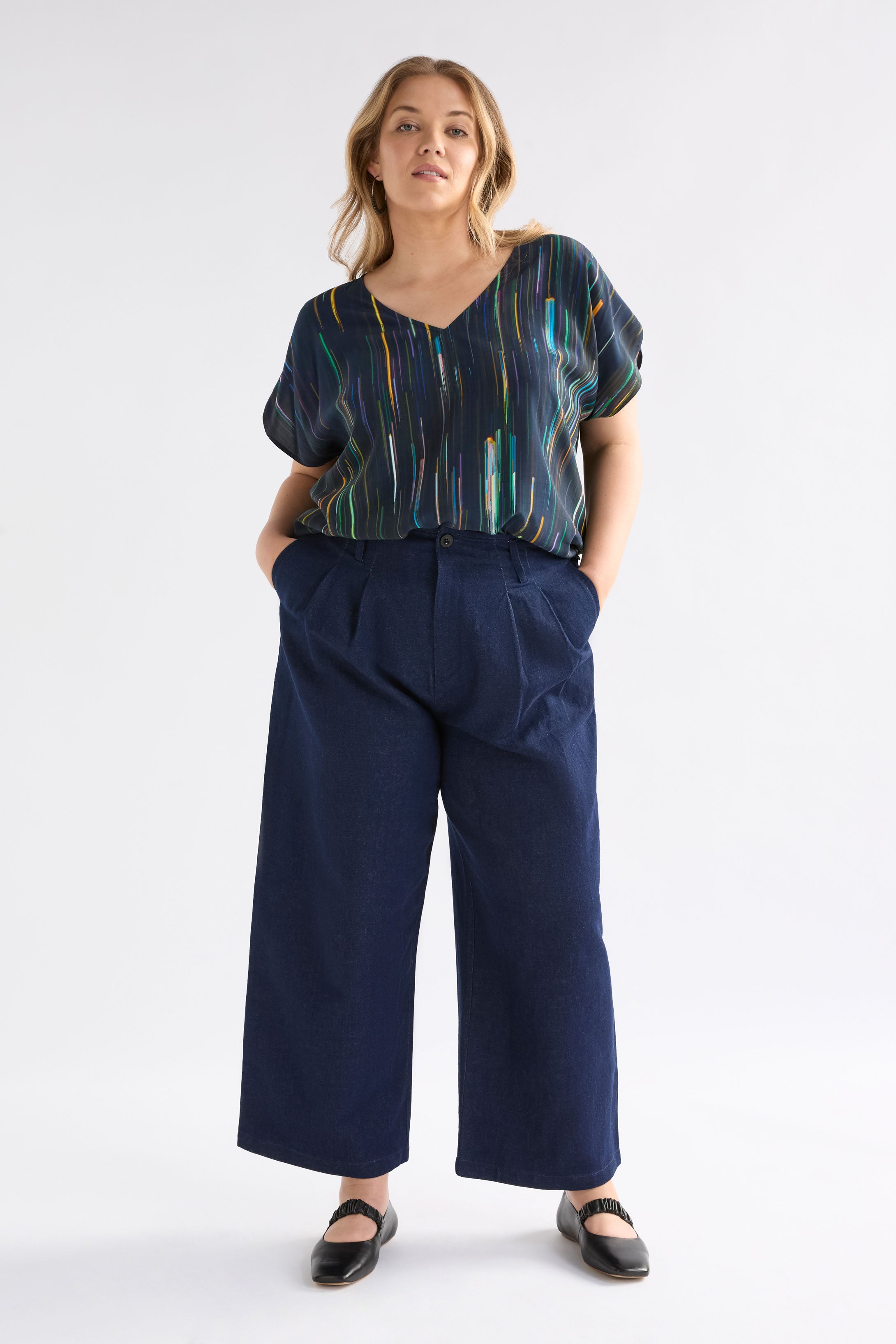 Kayra V Neck T - ALINEA PRINT