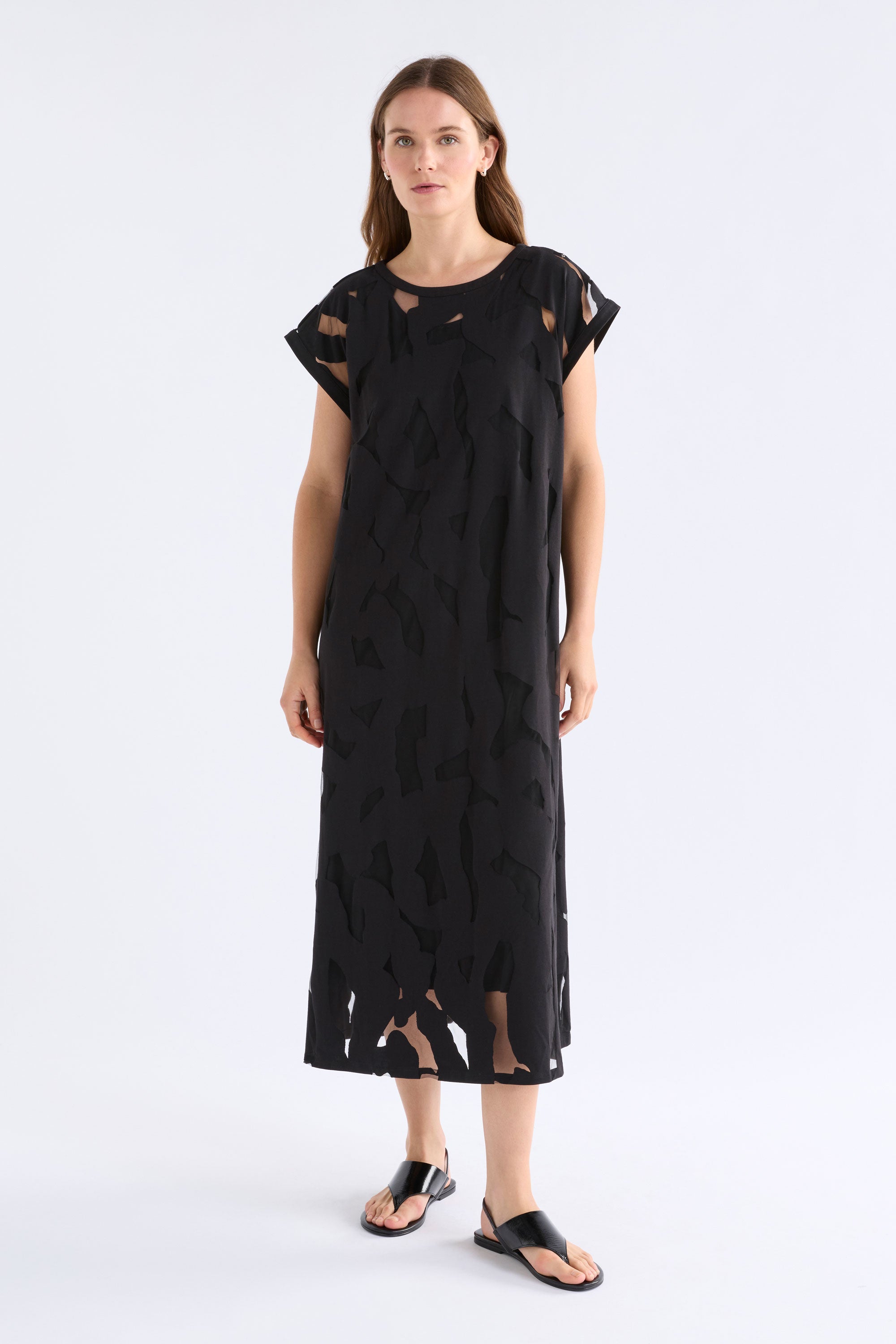 Varr Burnout Dress - Black