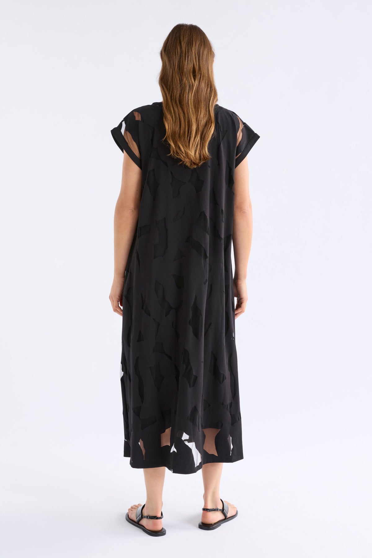 Varr Burnout Dress - Black