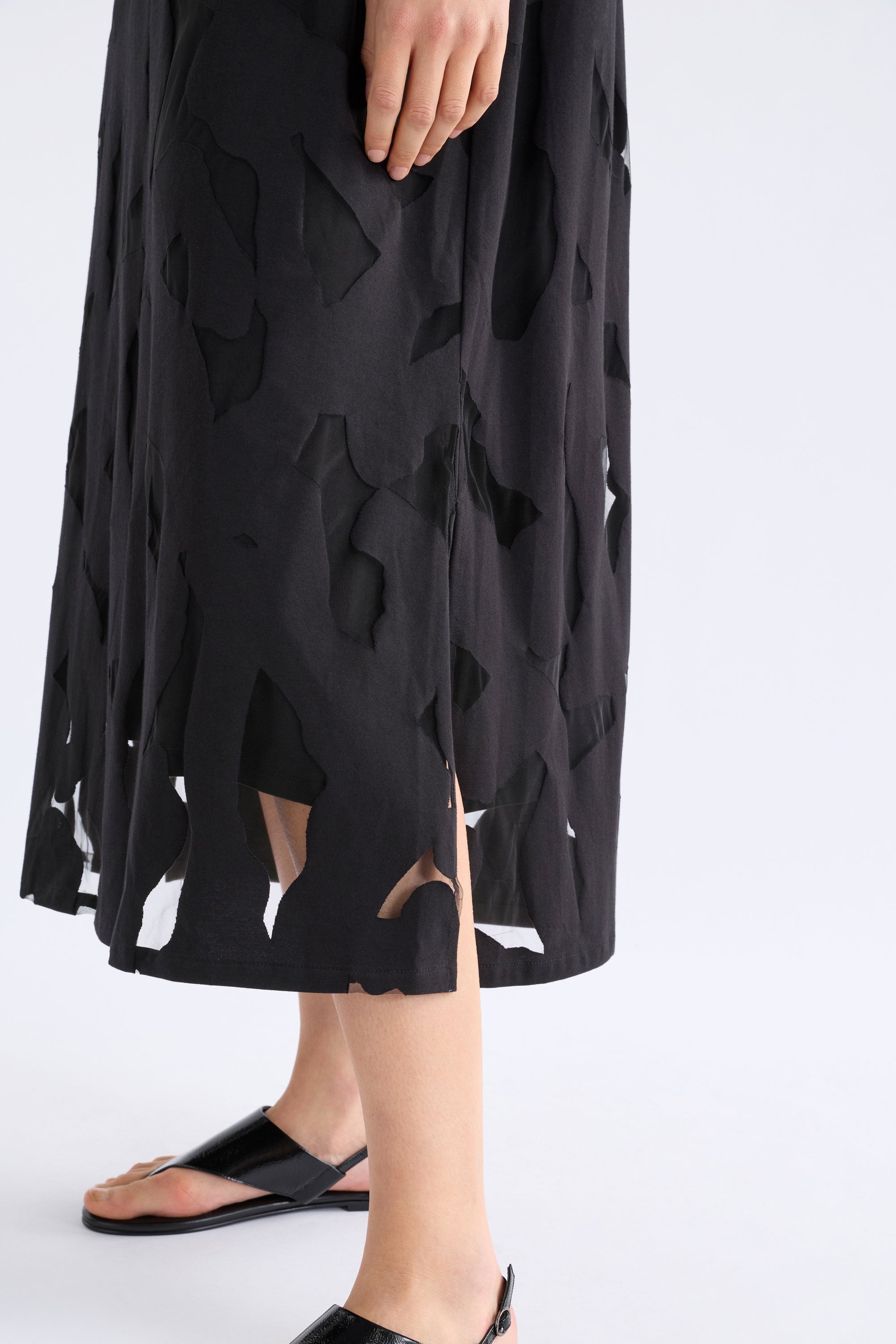 Varr Burnout Dress - Black