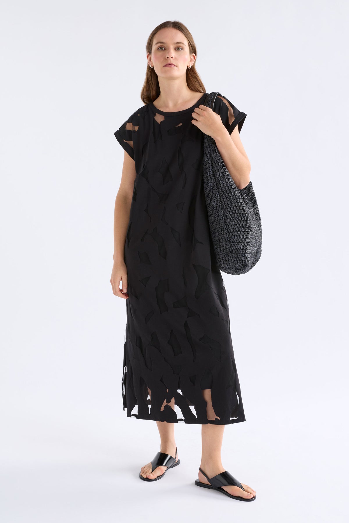 Varr Burnout Dress - Black