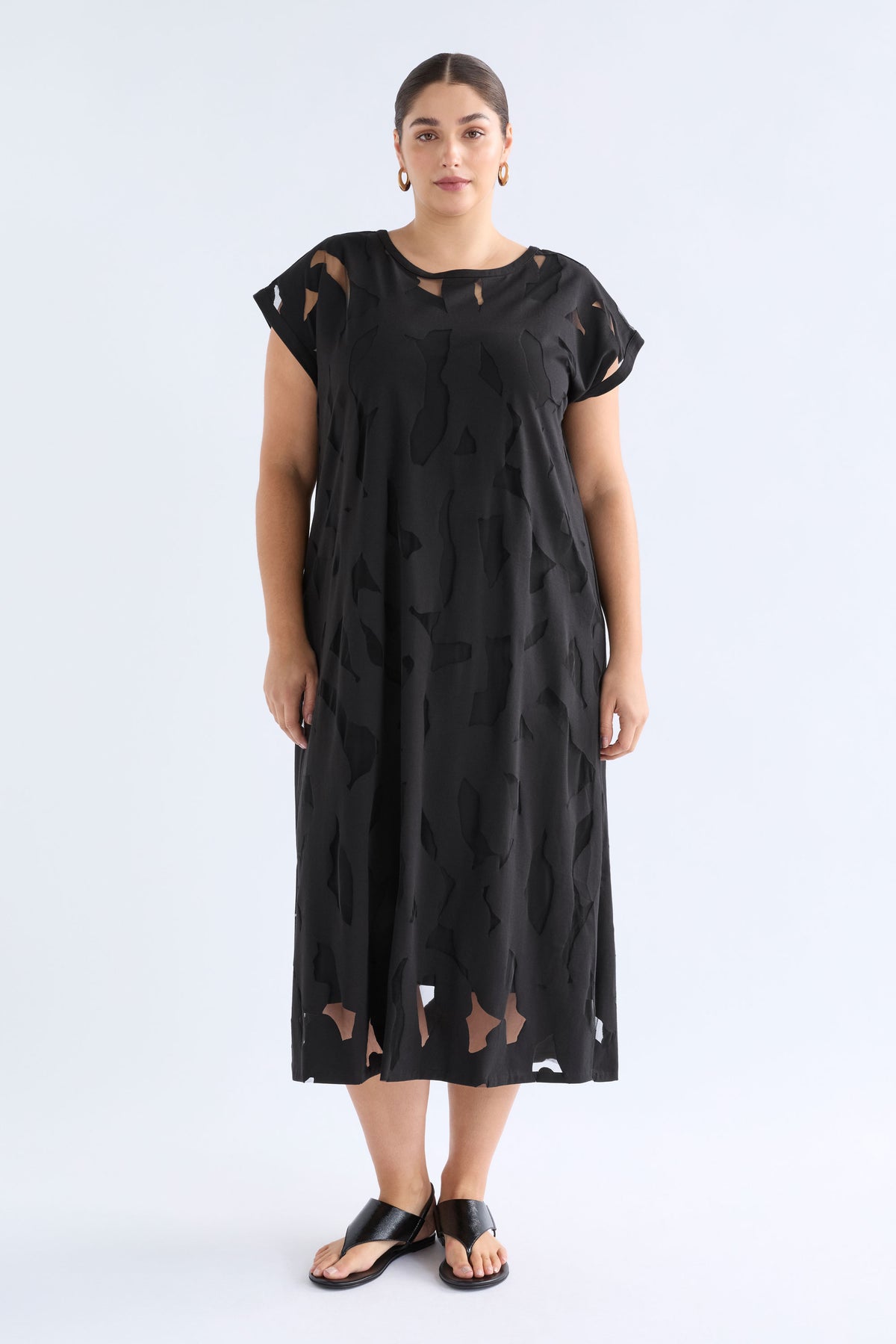 Varr Burnout Dress - Black