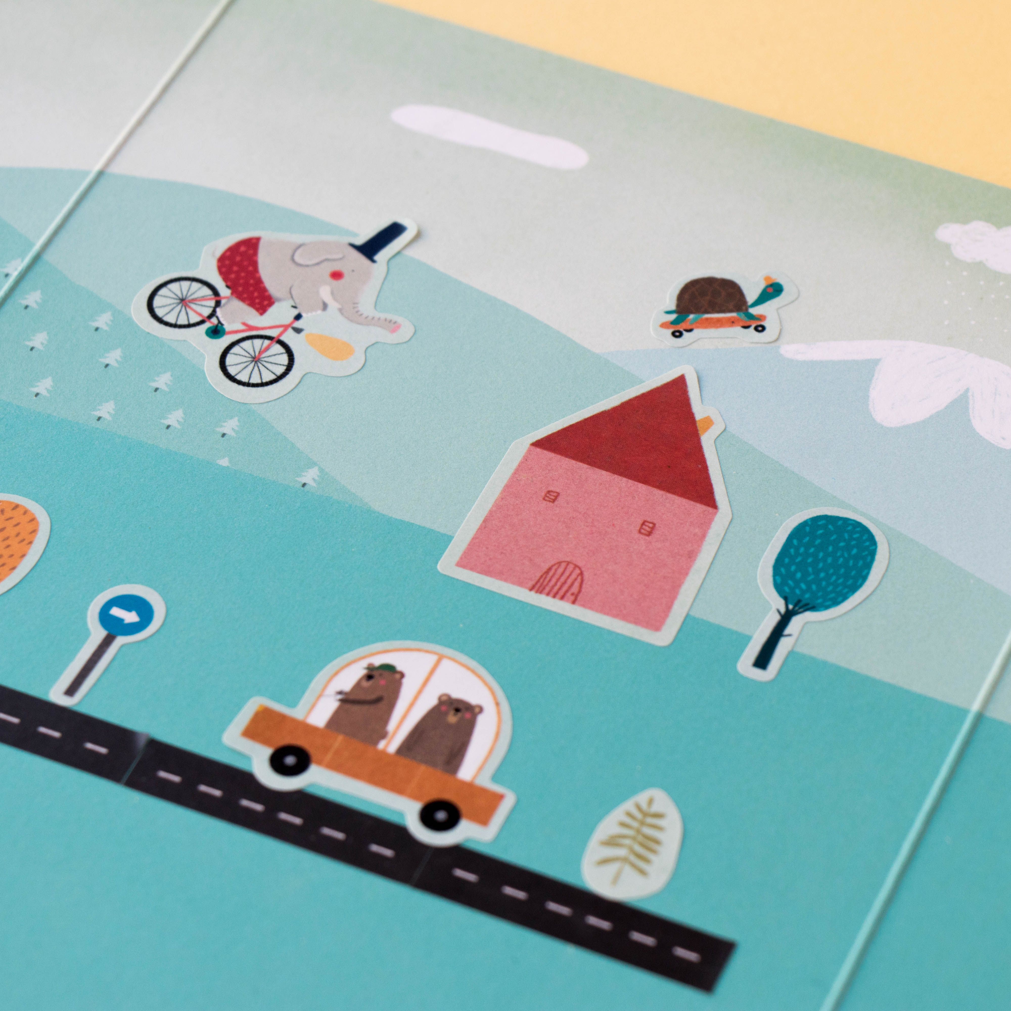 Sticker Activity Set - City