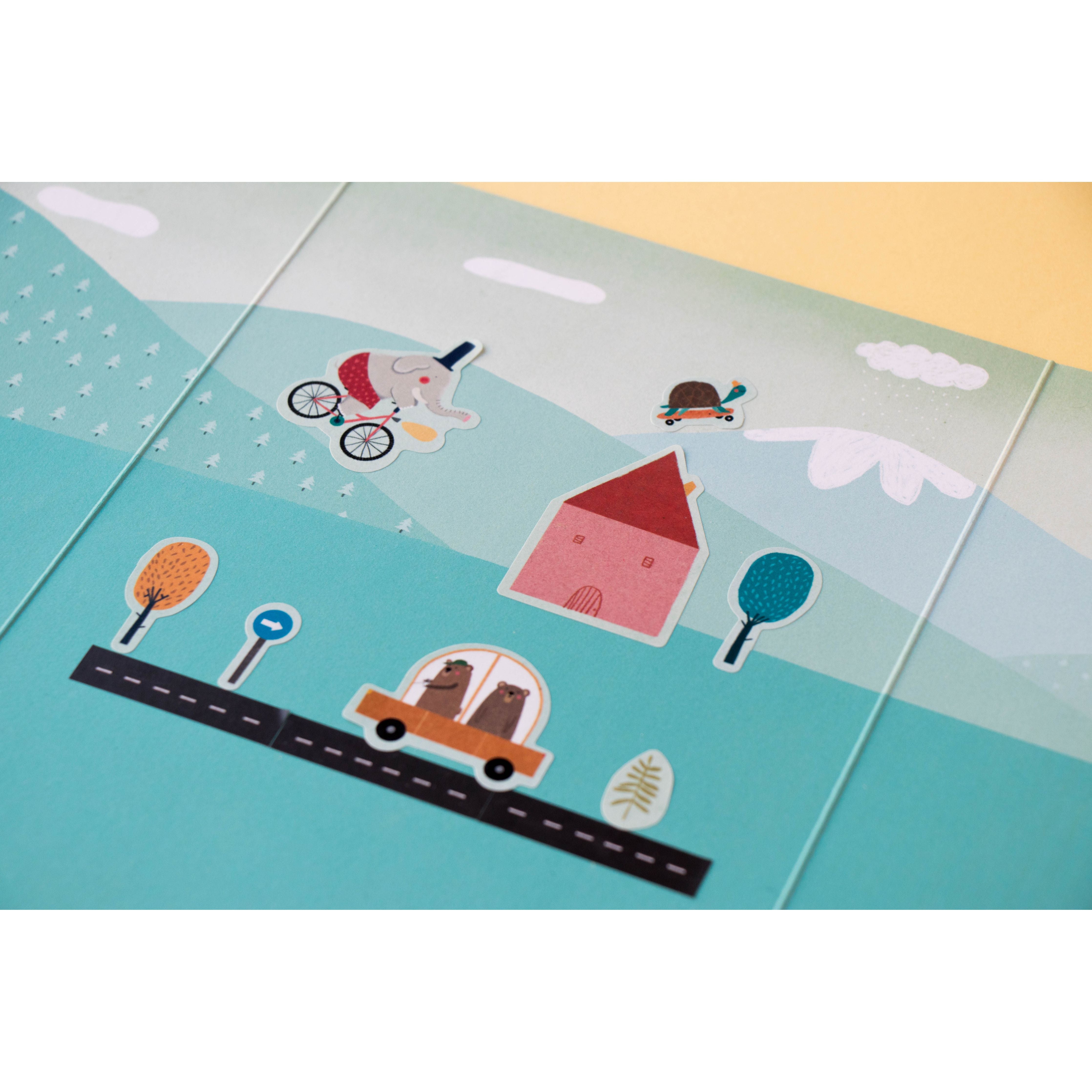 Sticker Activity Set - City