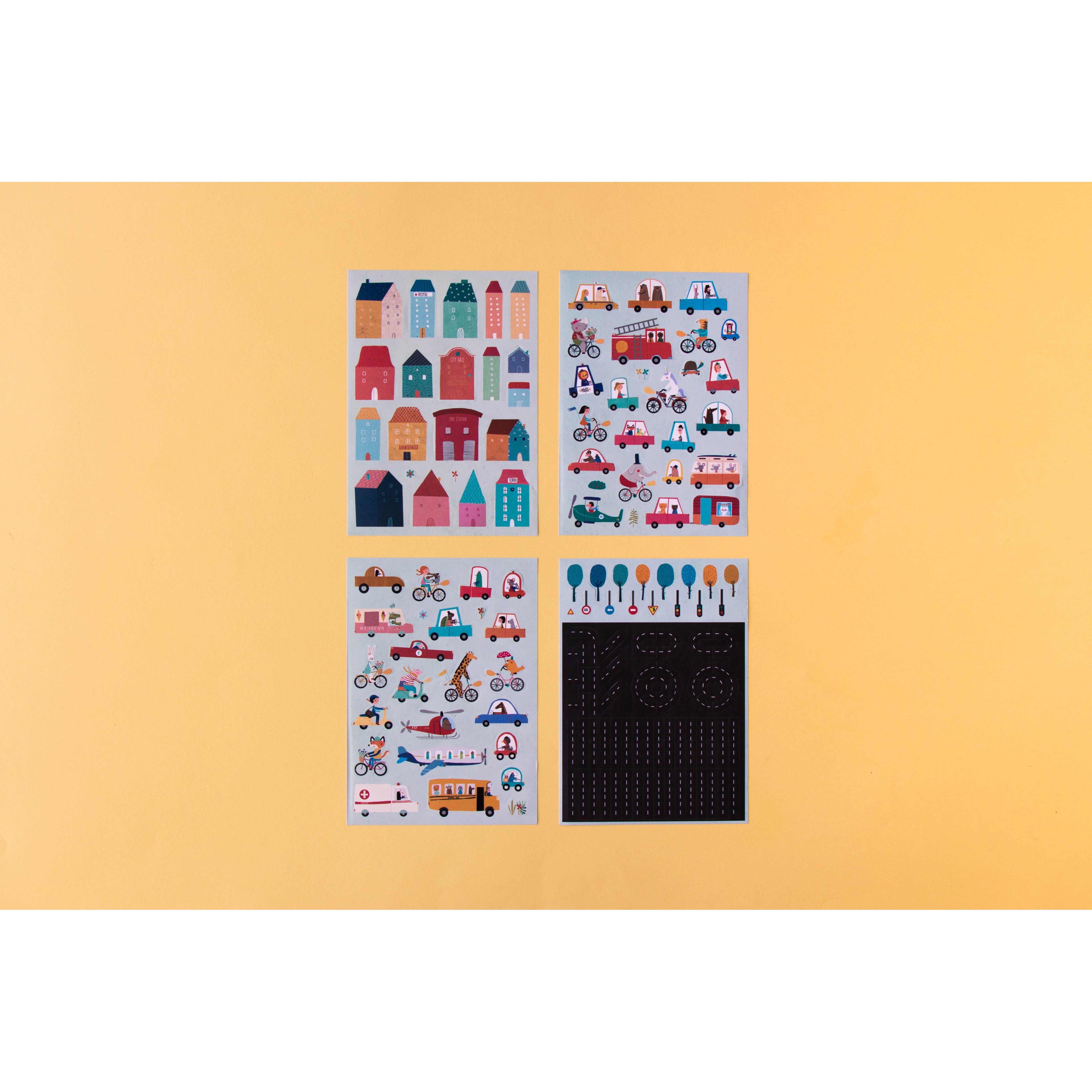 Sticker Activity Set - City