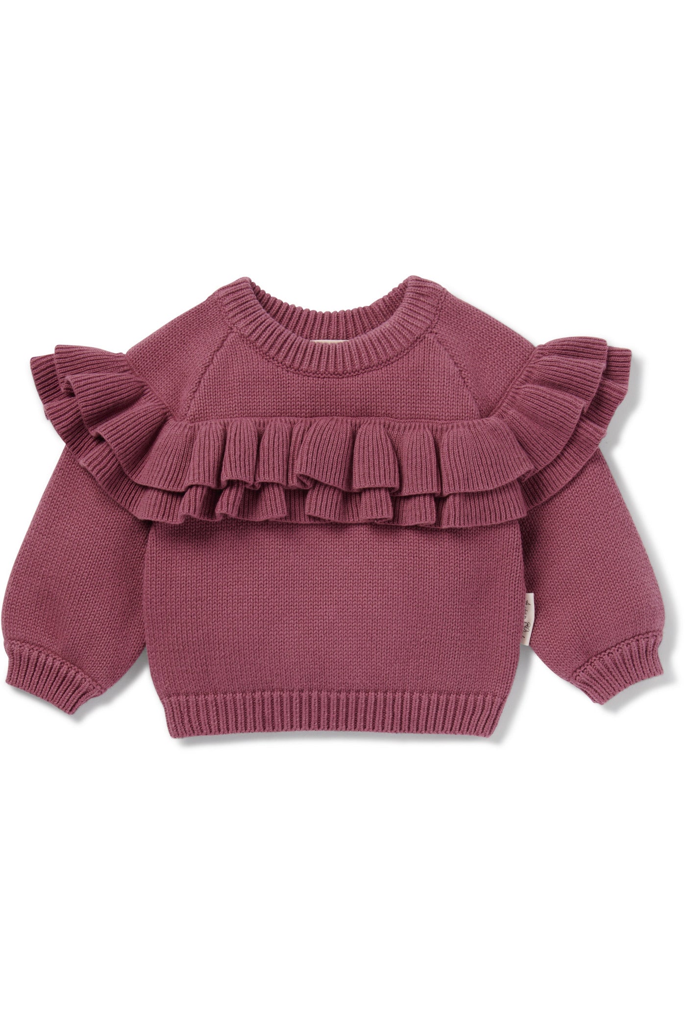 Berry Ruffle Jumper