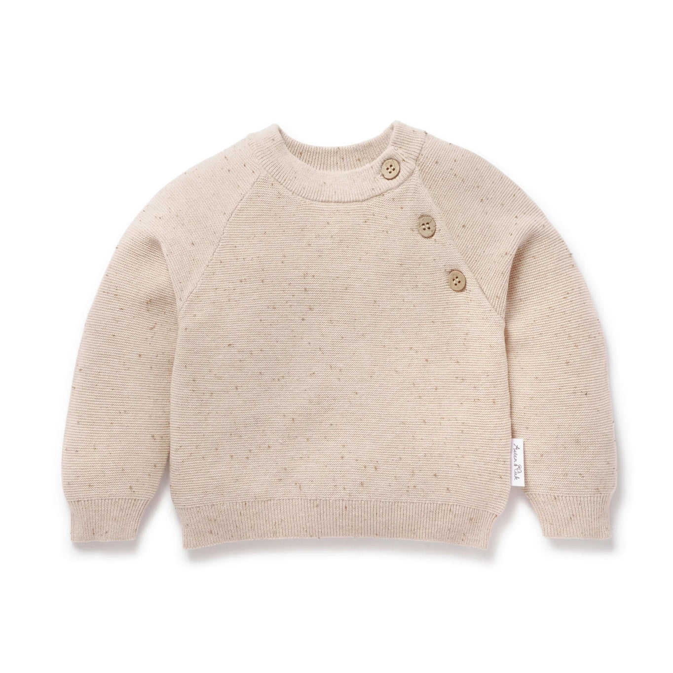 SAND FLECK KNIT JUMPER