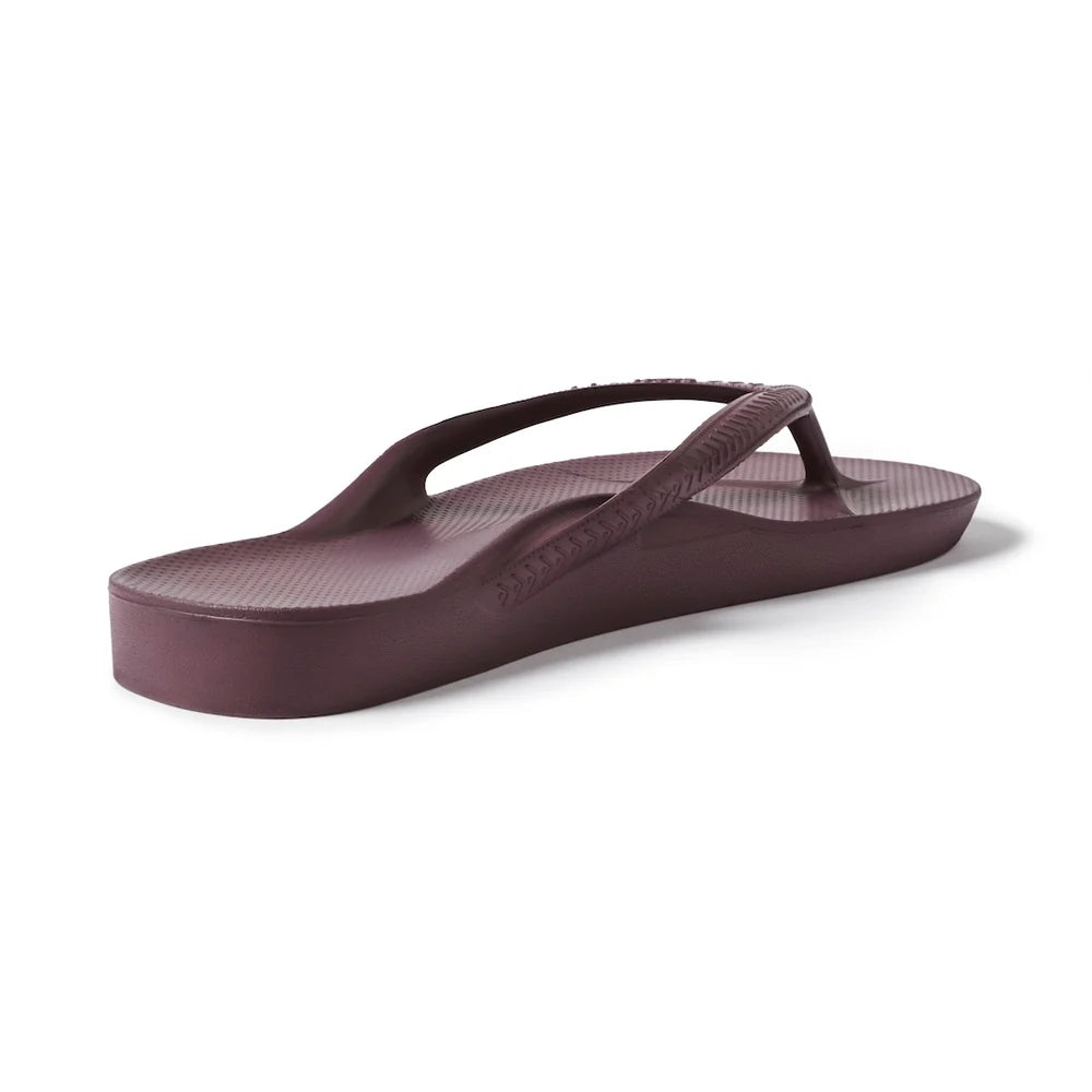 Archies Arch Support Thongs - Nightshade