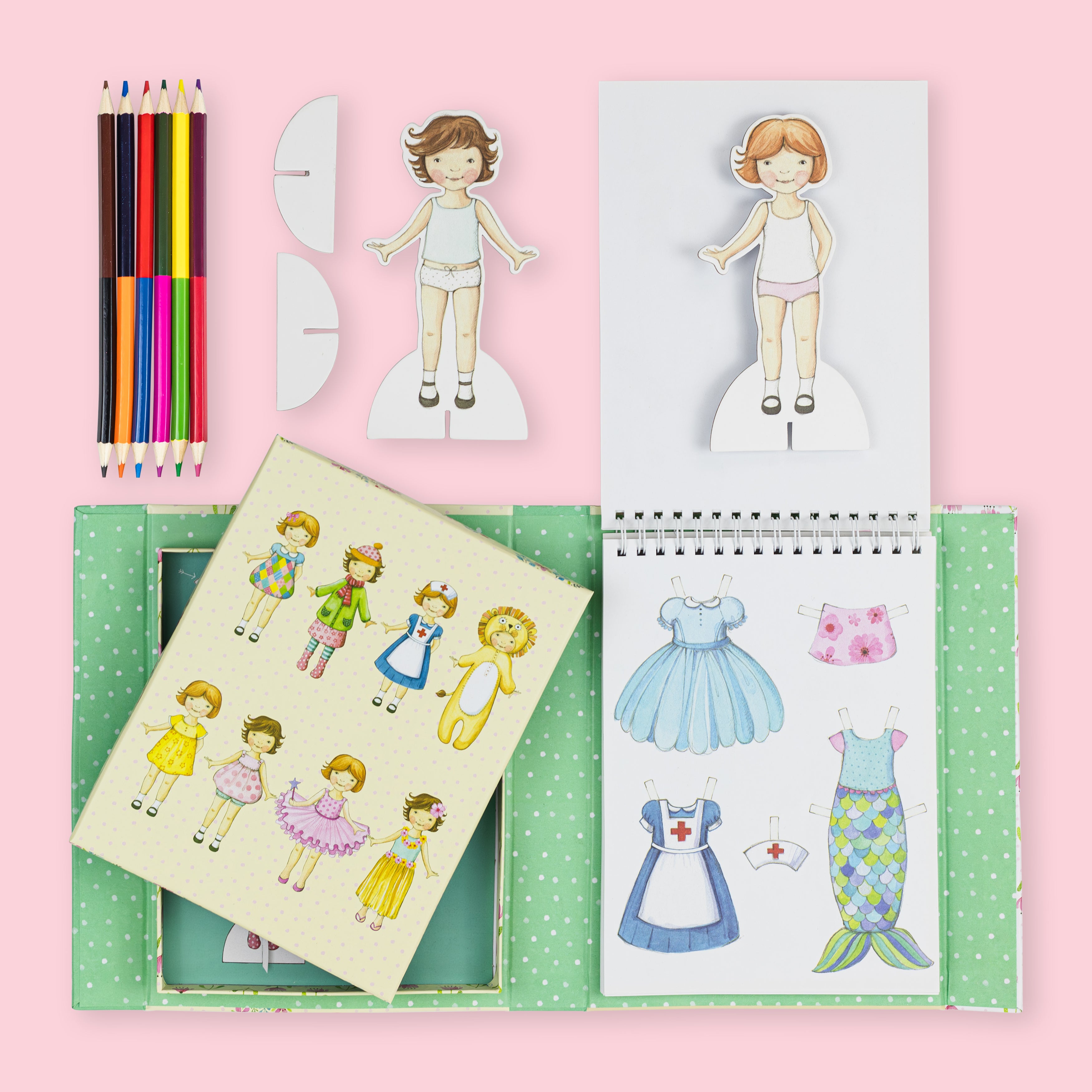 Paper Dolls Kit - Vintage