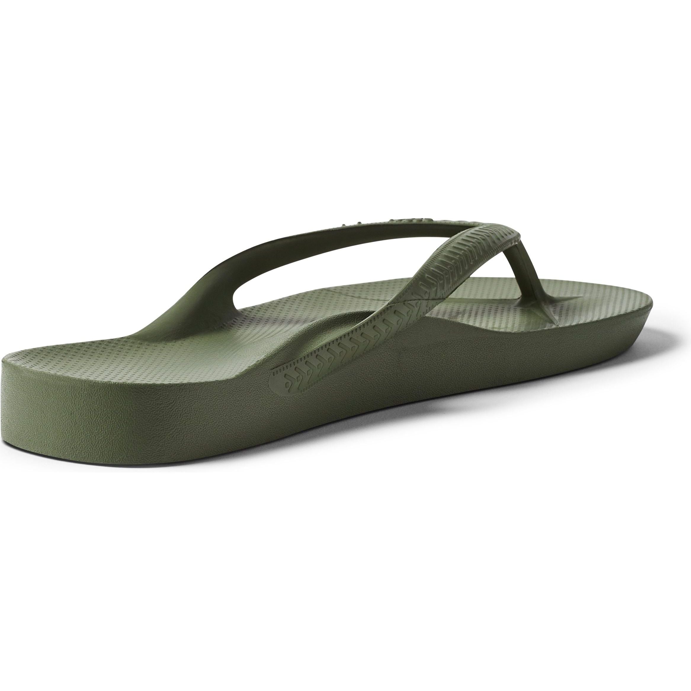 Archies Arch Support Thongs - Khaki