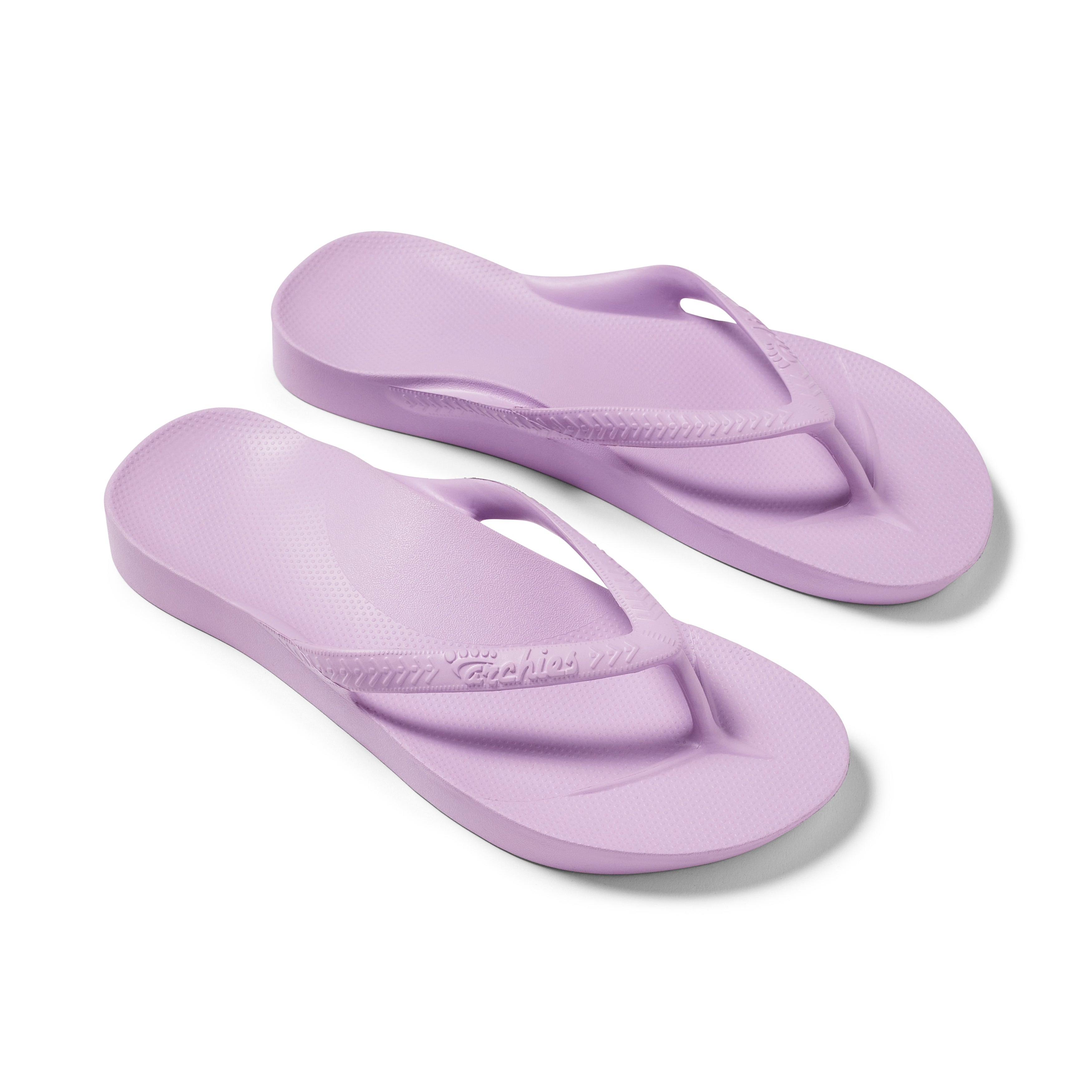 Archies Arch Support Thongs - Lilac