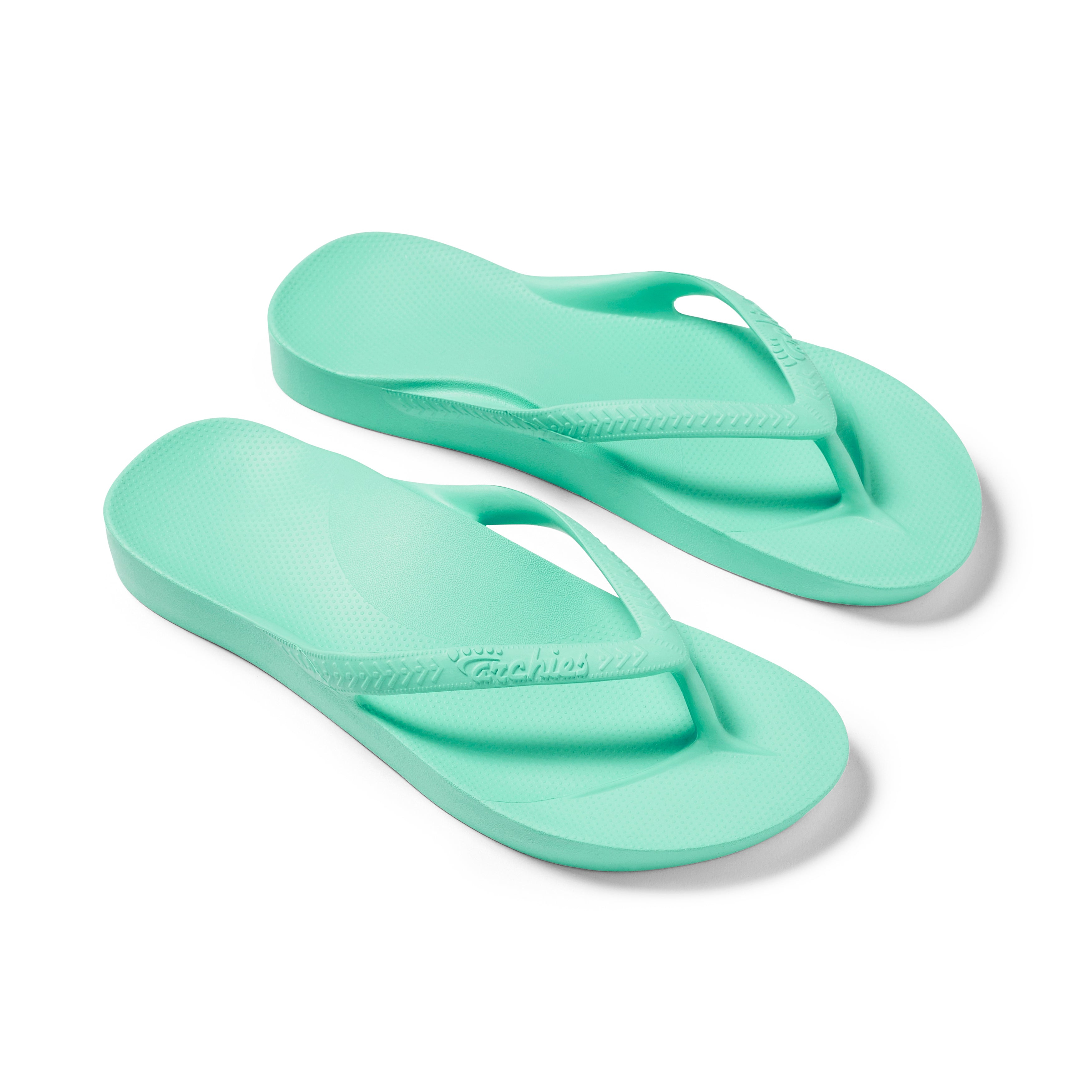 Archies Arch Support Thongs - Mint