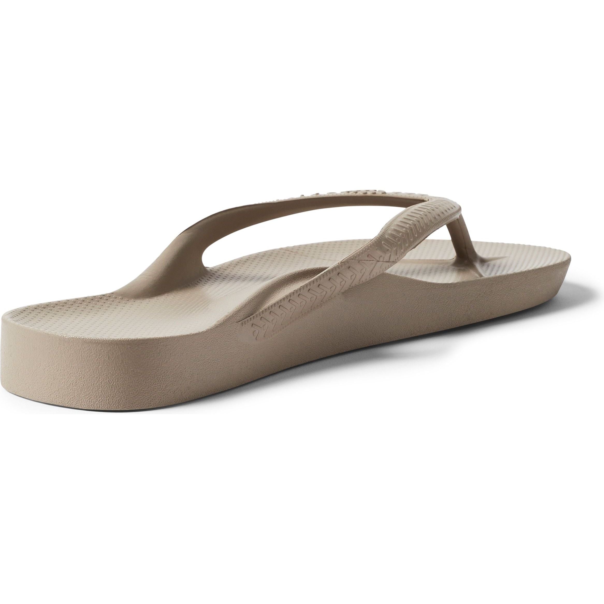Archies Arch Support Thongs - Taupe