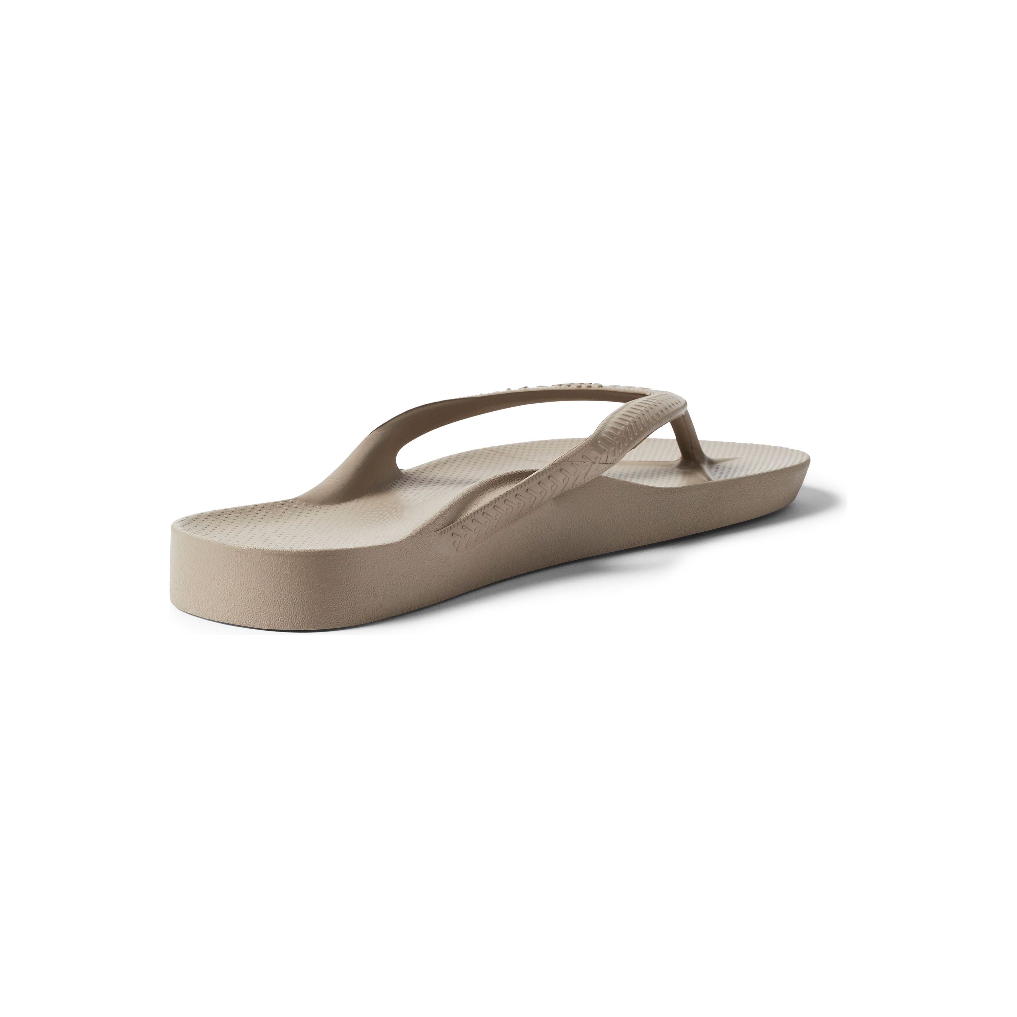 Archies Arch Support Thongs - Taupe