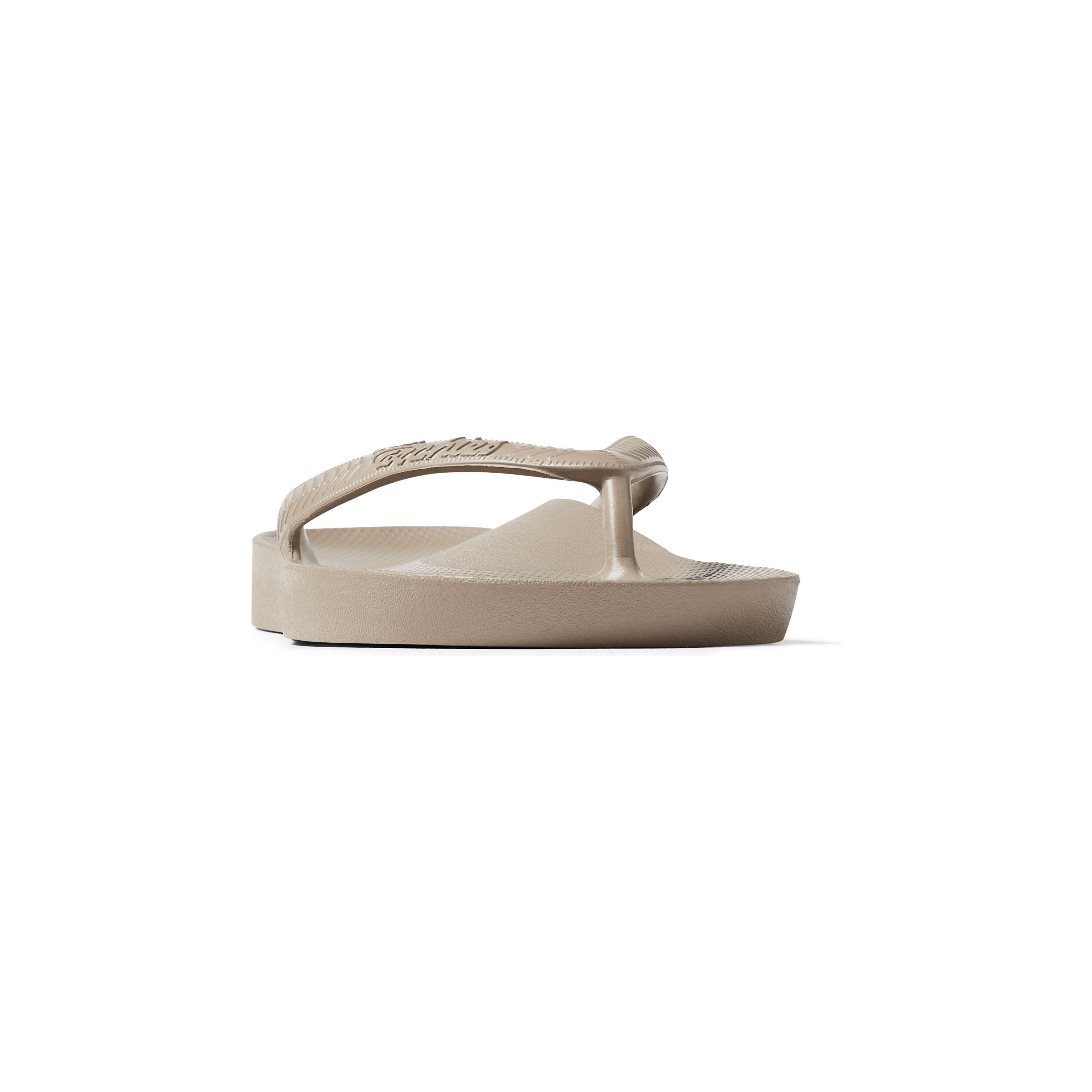 Archies Arch Support Thongs - Taupe