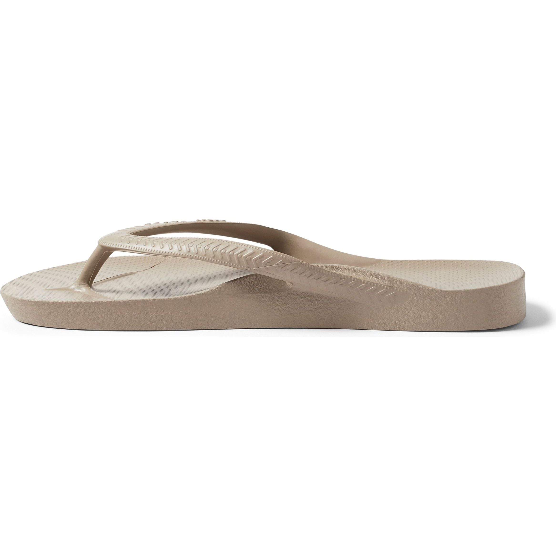 Archies Arch Support Thongs - Taupe