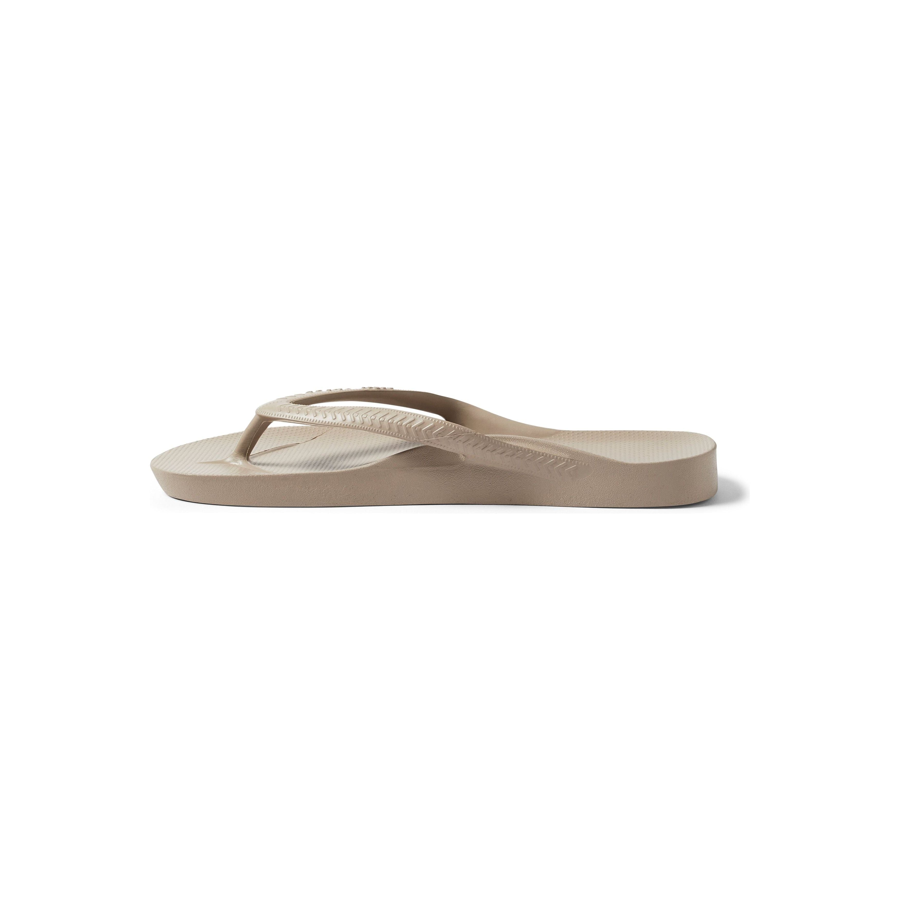 Archies Arch Support Thongs - Taupe
