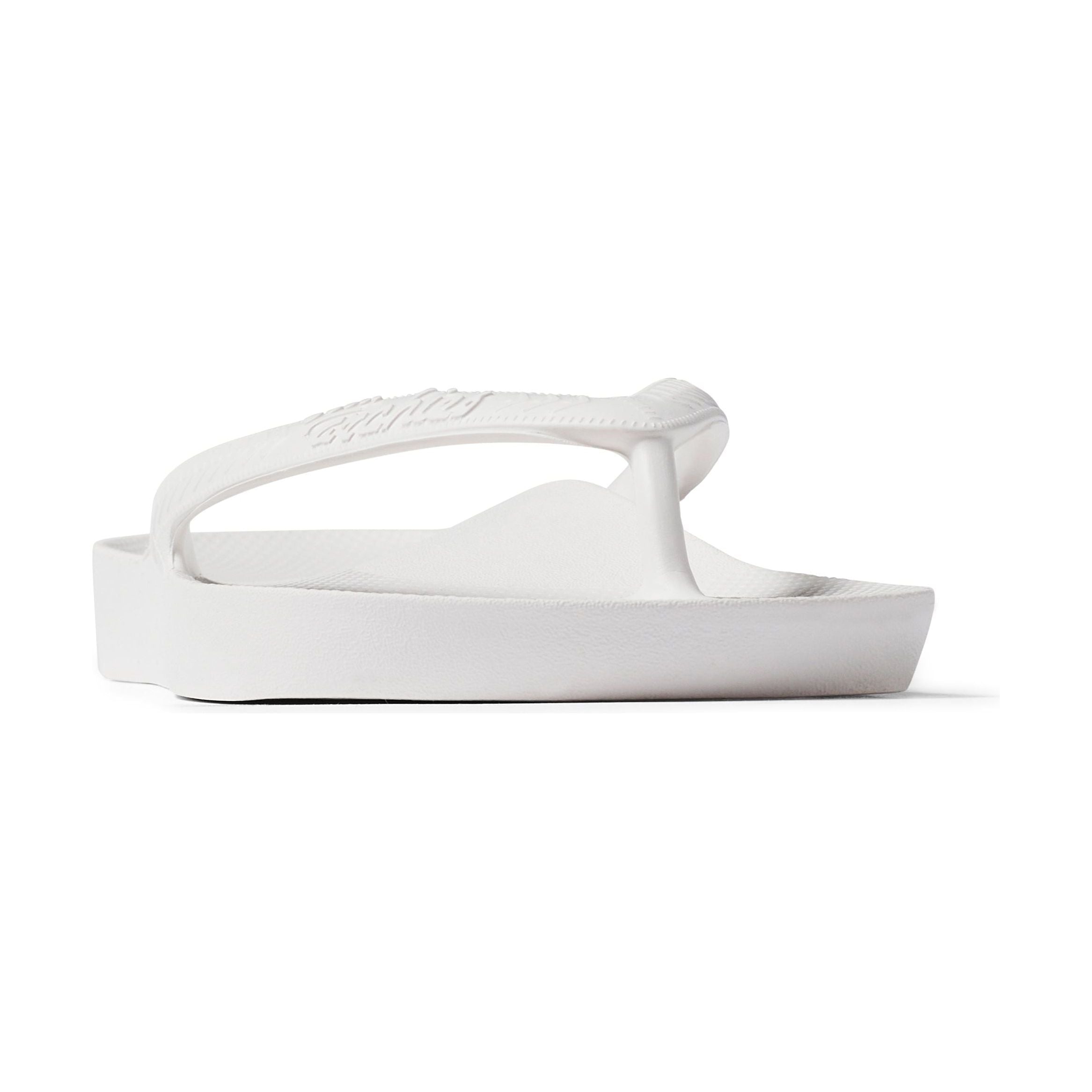 Archies Arch Support Thongs - White
