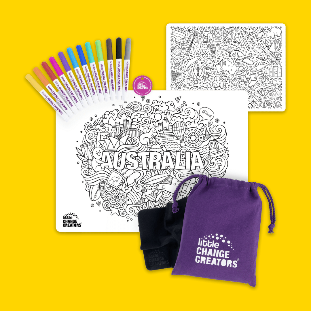 Re-FUN-able™ Colouring Set - AUSTRALIA
