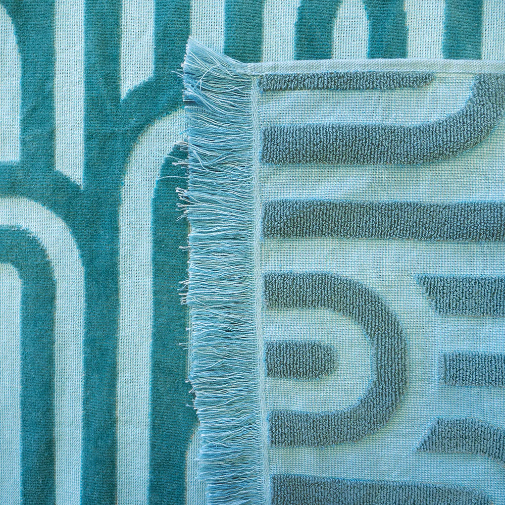 Arcade Beach Towel - Turquoise