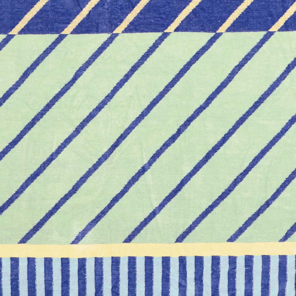 Jacquard Beach Towel - Bias