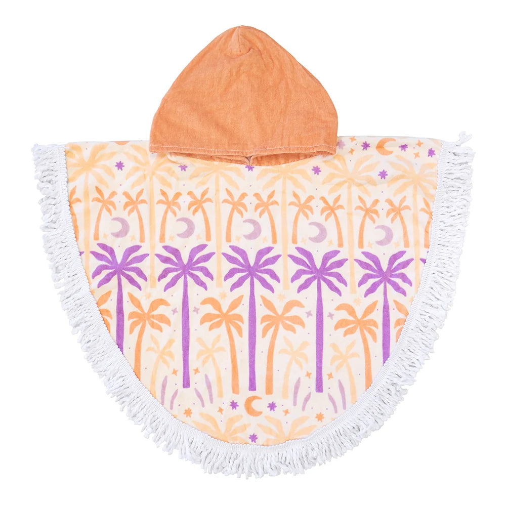 Kids Shaped Poncho - Luna Tree