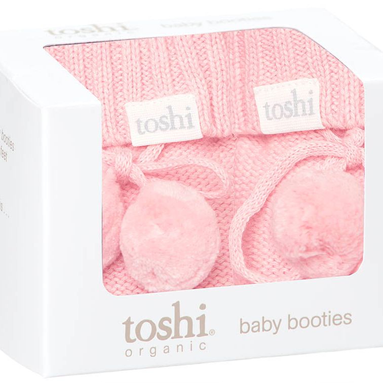 Organic Booties Marley - Pearl