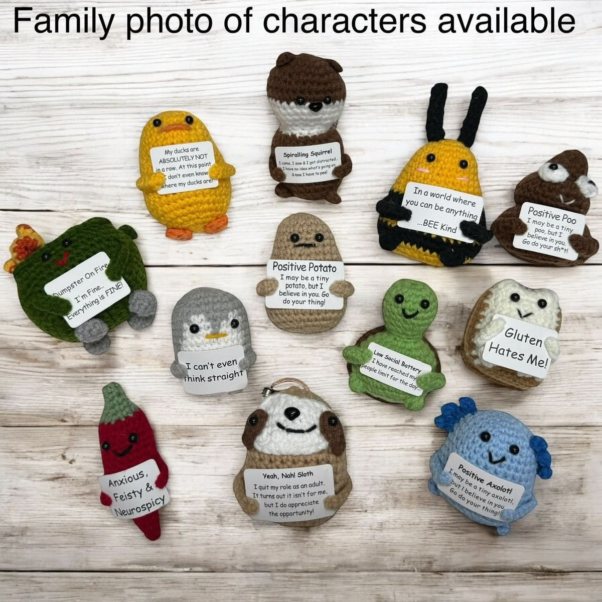 BEE Kind Crochet Plush - image 2