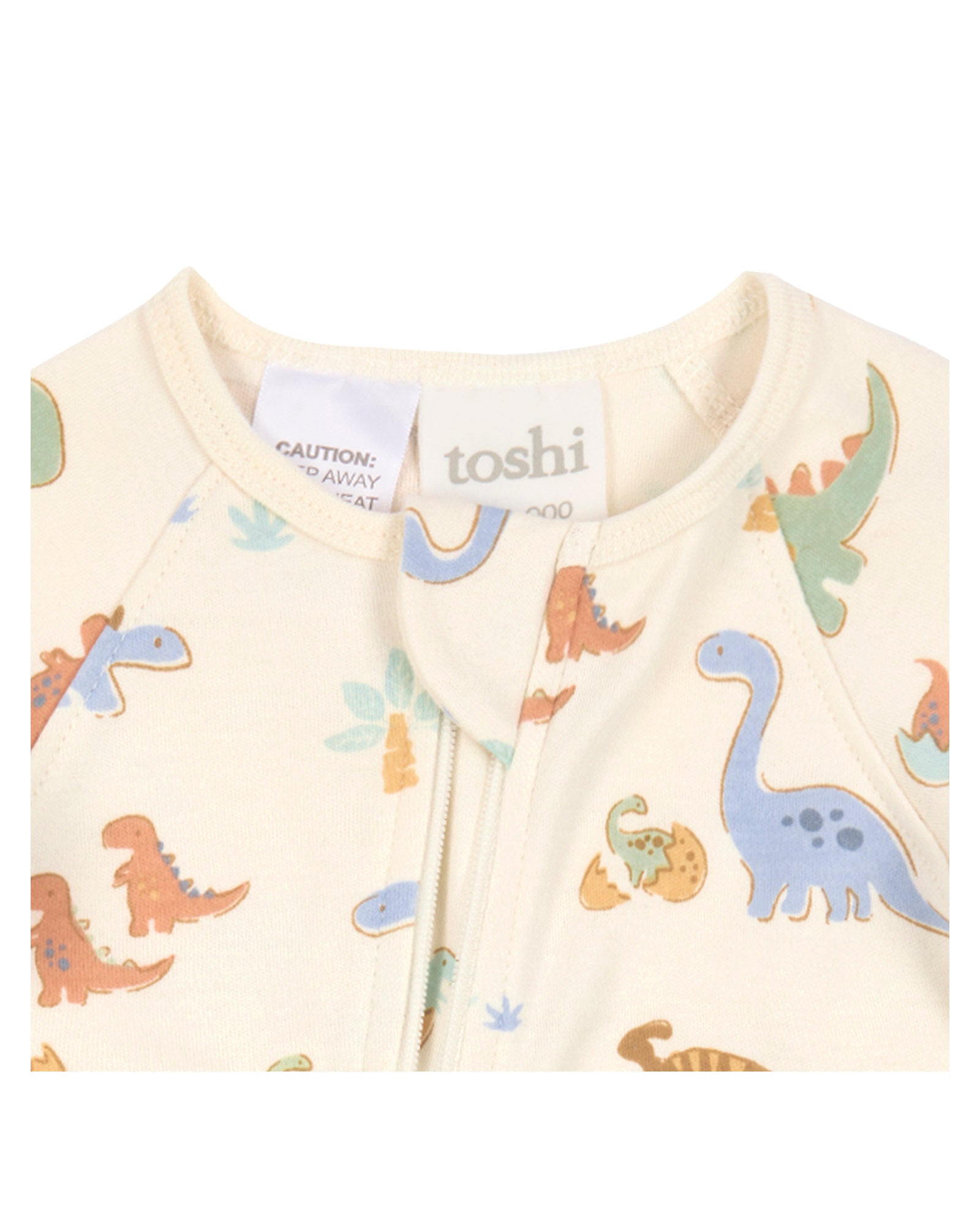 Onesie L/S Harvest - Dino Bubs