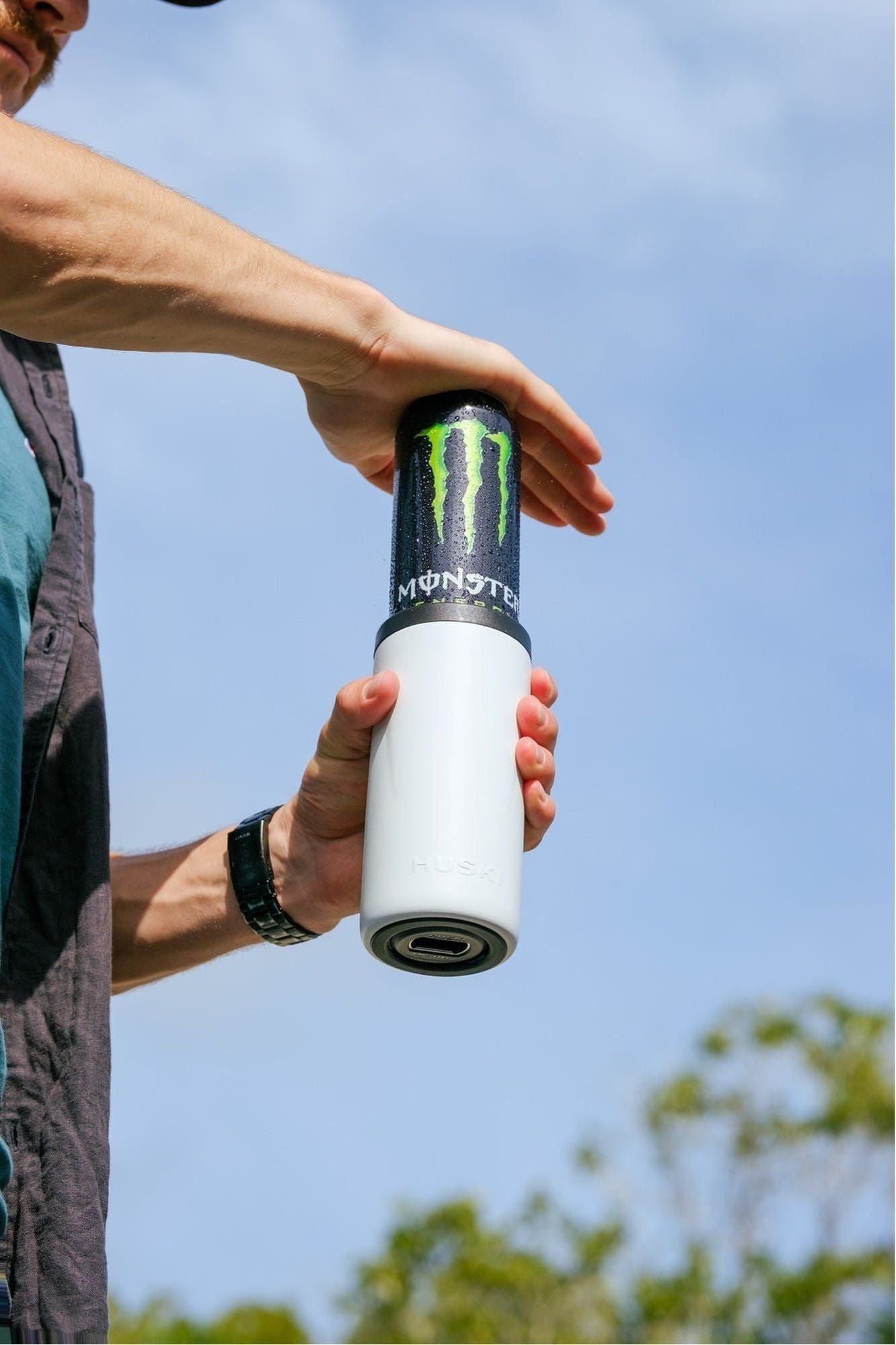 HUSKI Big Beer Cooler - Champagne
