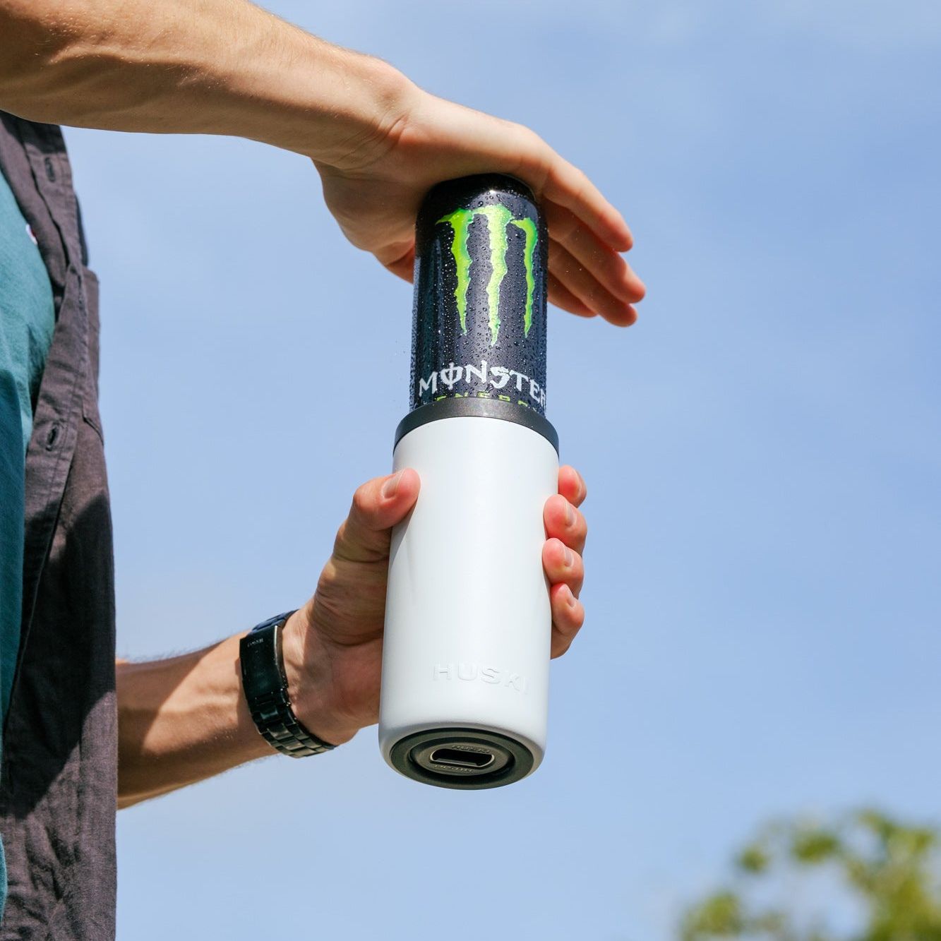 HUSKI Big Beer Cooler - Champagne