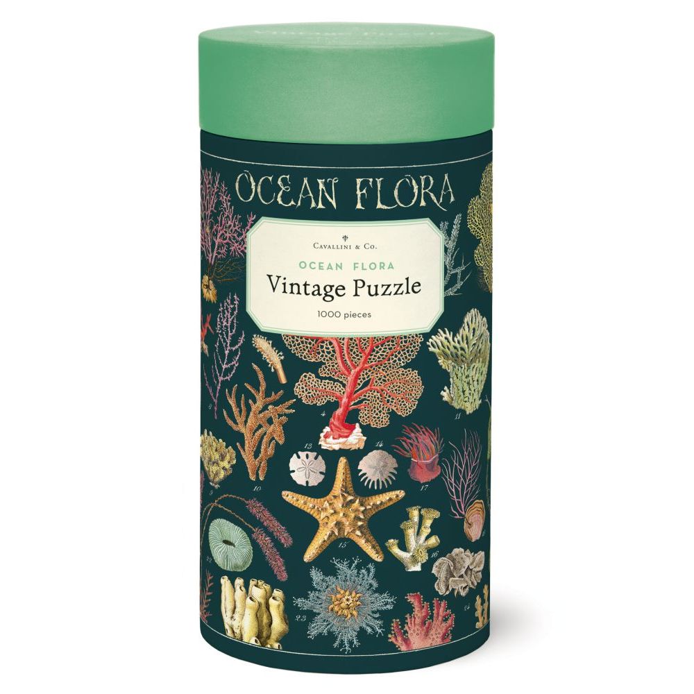 Puzzle - Ocean Flora Vintage Puzzle 1000pc