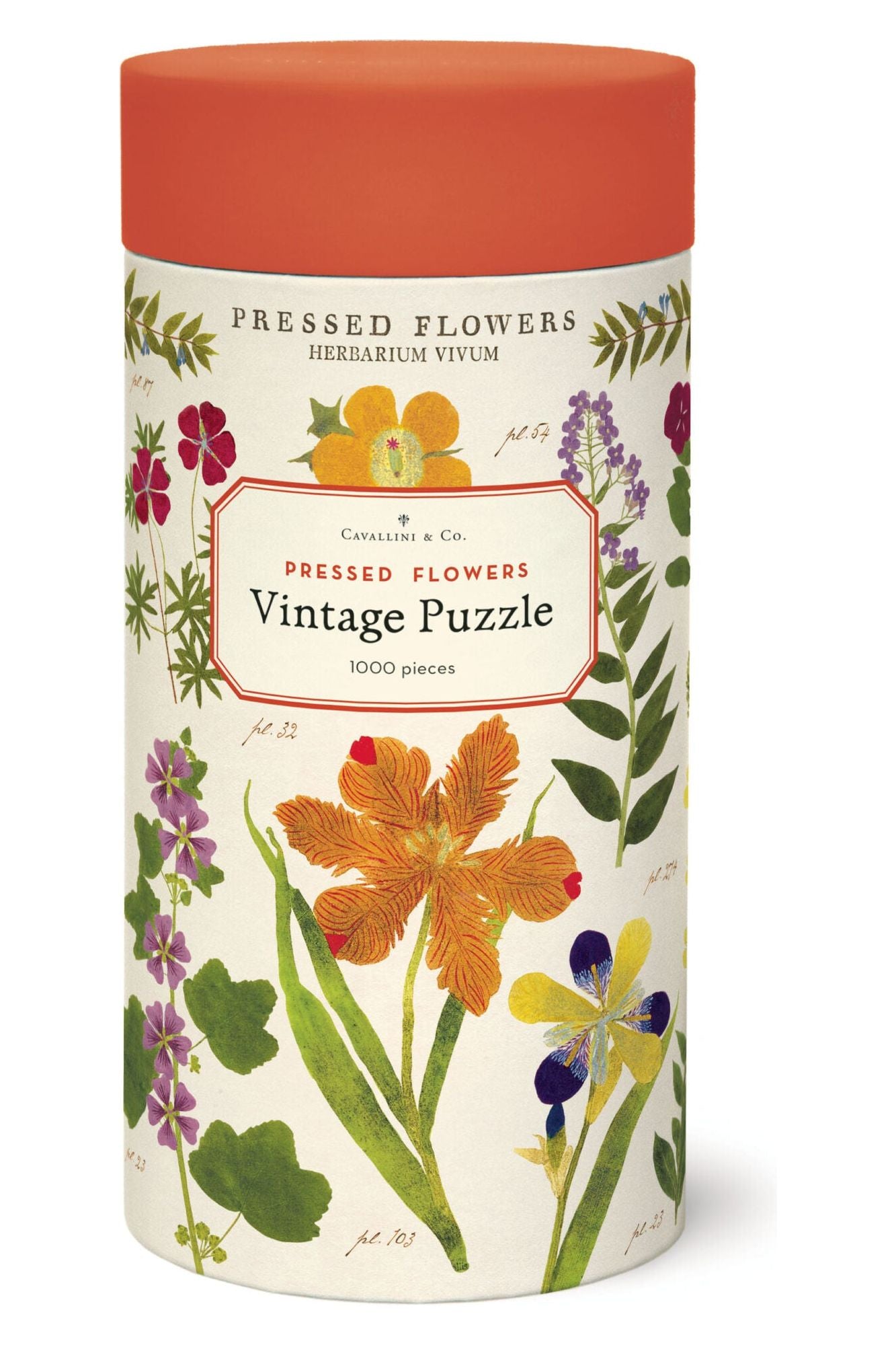 Puzzle - Pressed Flowers Vintage Puzzle 1000pc