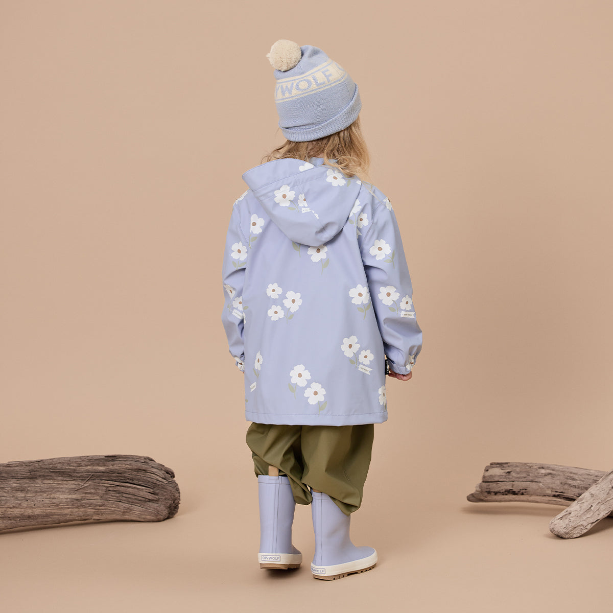 PLAY JACKET - Floral Periwinkle