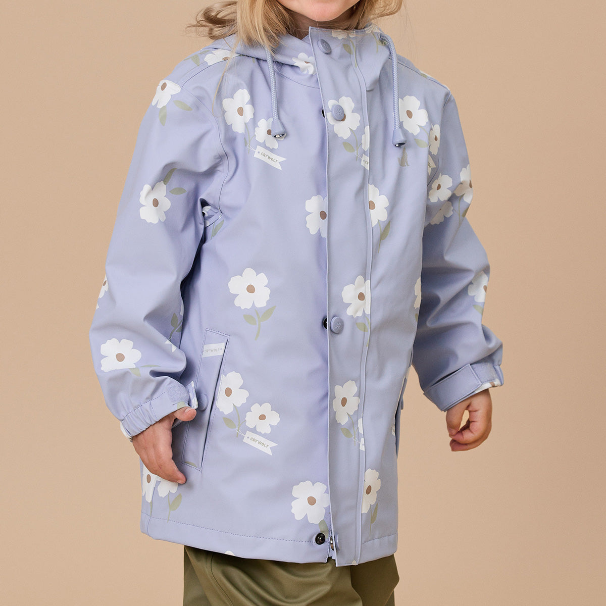 PLAY JACKET - Floral Periwinkle