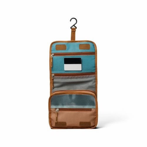 TOILETRY BAG - Moss Colourblock