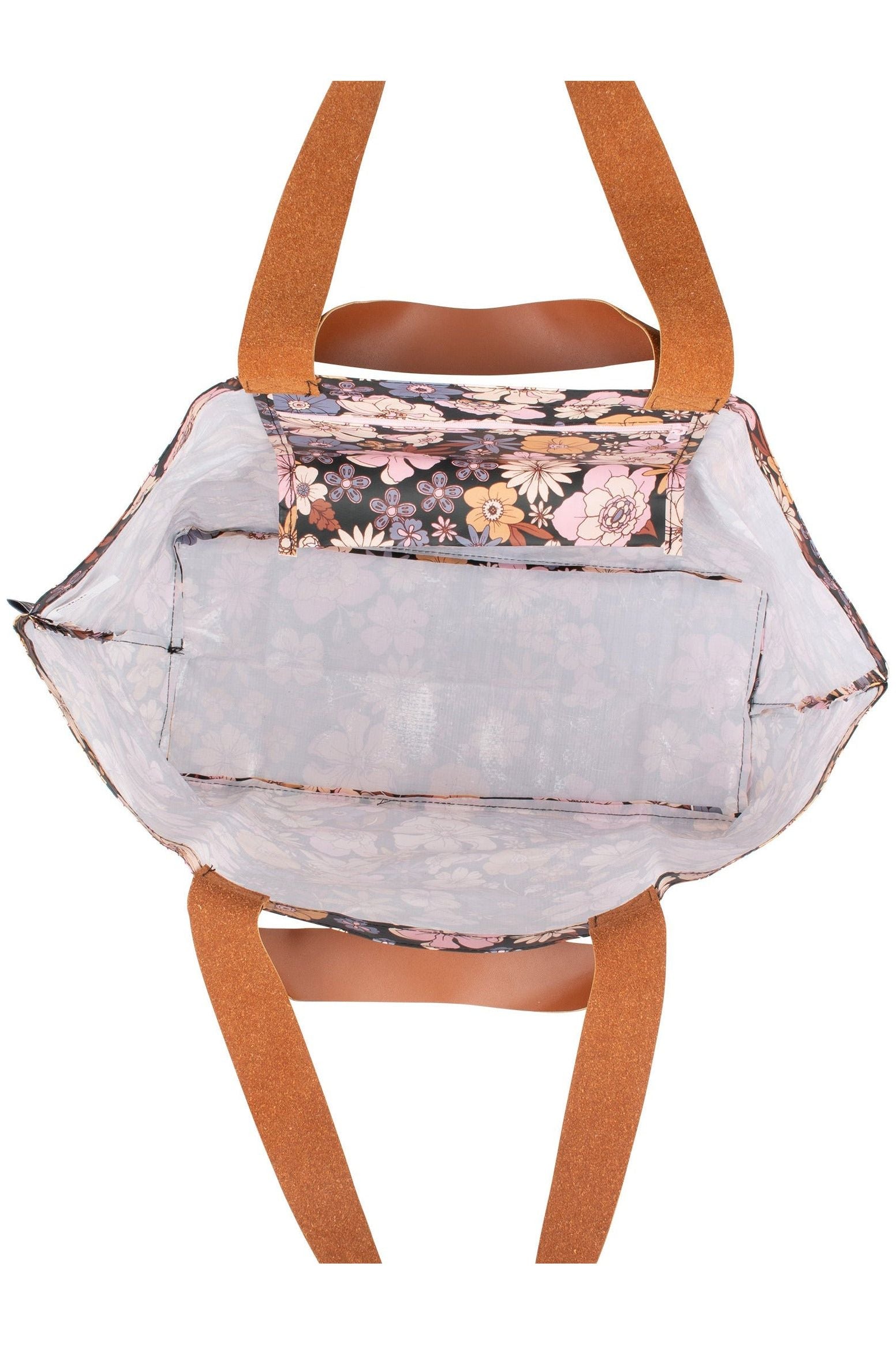 Kollab Shopper Tote - Lilac Fields