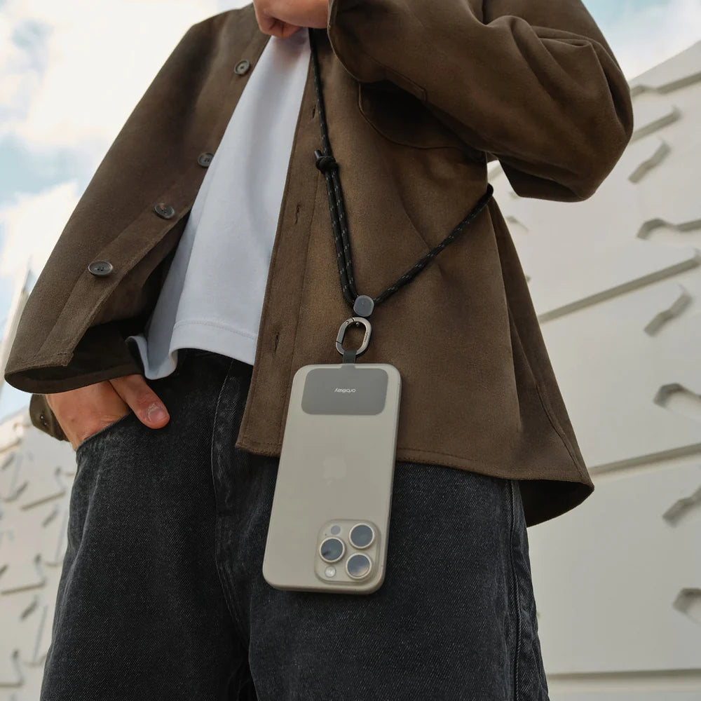 Orbitkey Crossbody Phone Strap - Stone