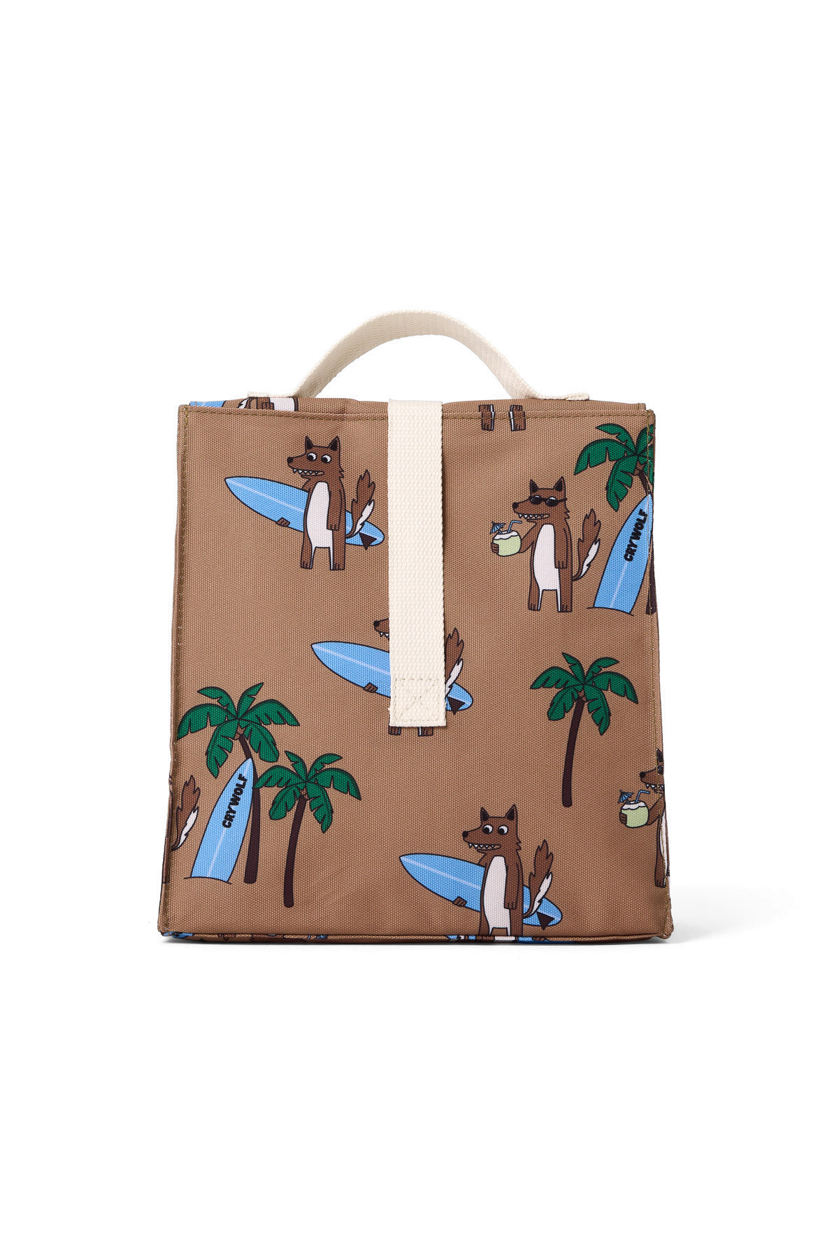 INSULATED LUNCH BAG Surf'n Mr Wolf