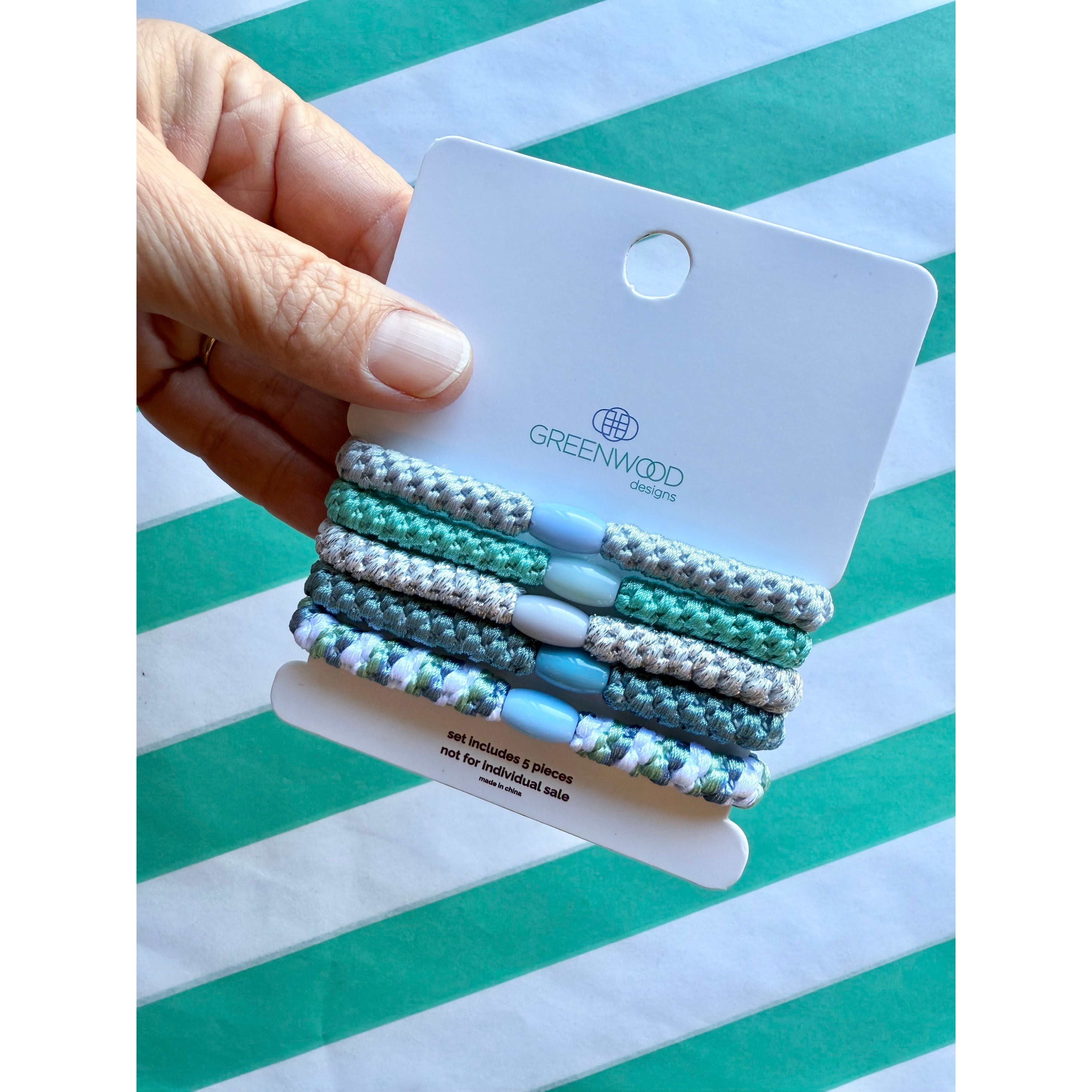 Hair Elastics Pack - Mintie