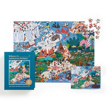 Where’s _______? Puzzle - Curious & Far Out Places - 500pce