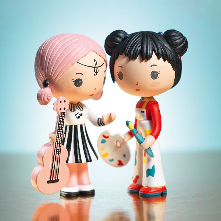 Tinyly Dolls - Barbouille & Gribs