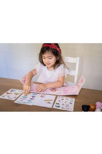 Miss Lilyruby Tinyly Removable Stickers Set