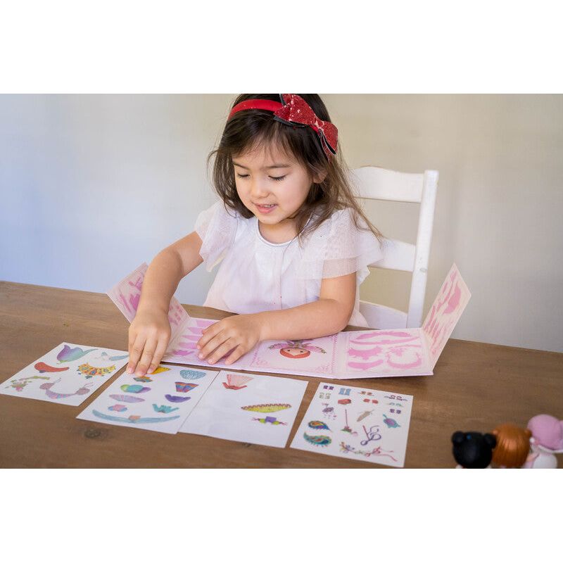 Miss Lilyruby Tinyly Removable Stickers Set